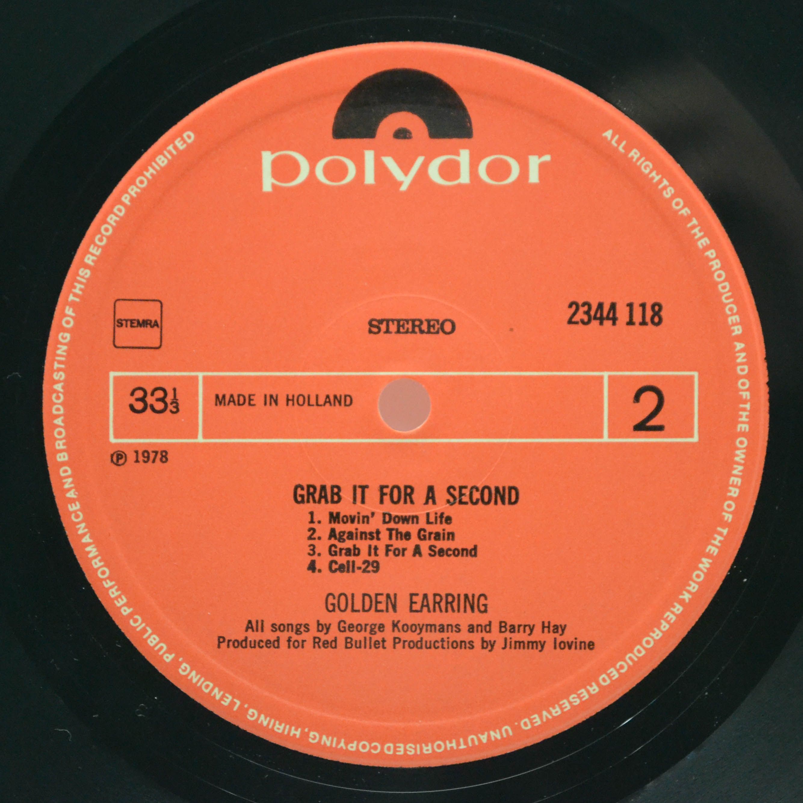 Golden Earring — Grab It For A Second, 1978