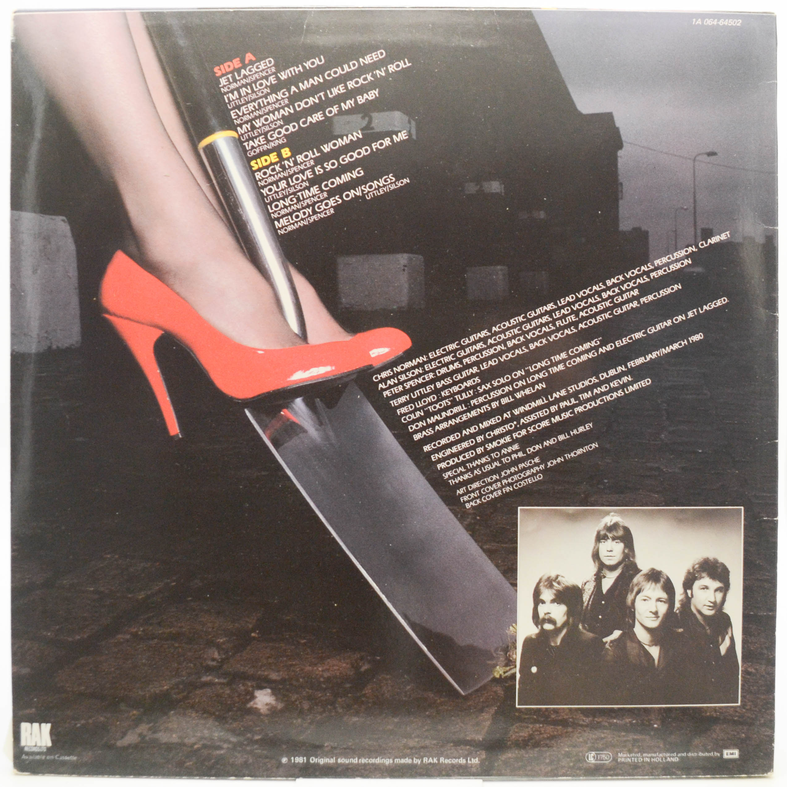 Smokie — Solid Ground, 1981