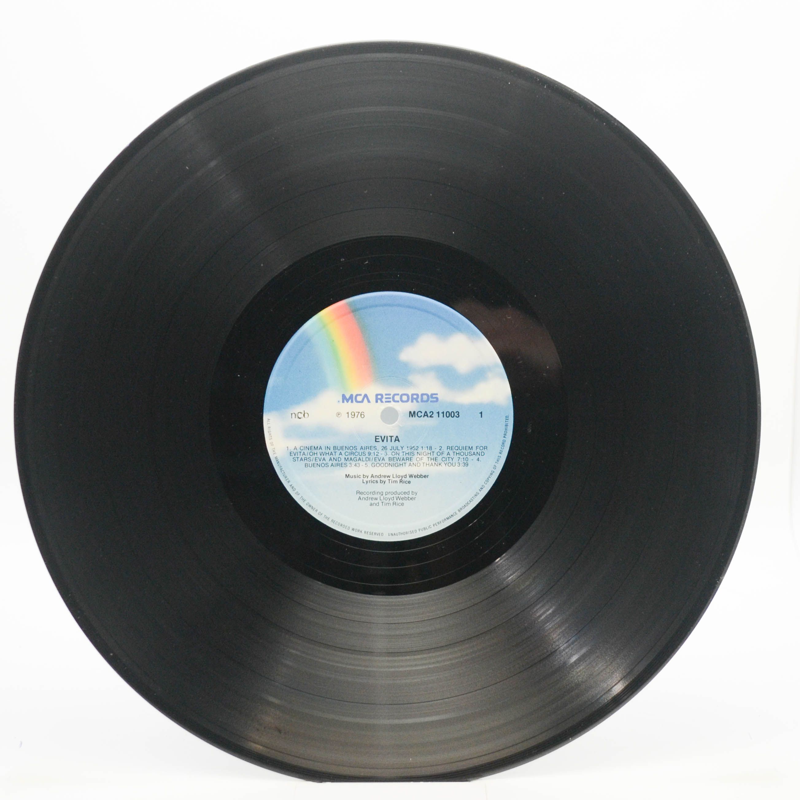 Andrew Lloyd Webber, Tim Rice — Evita (2LP, booklet), 1976