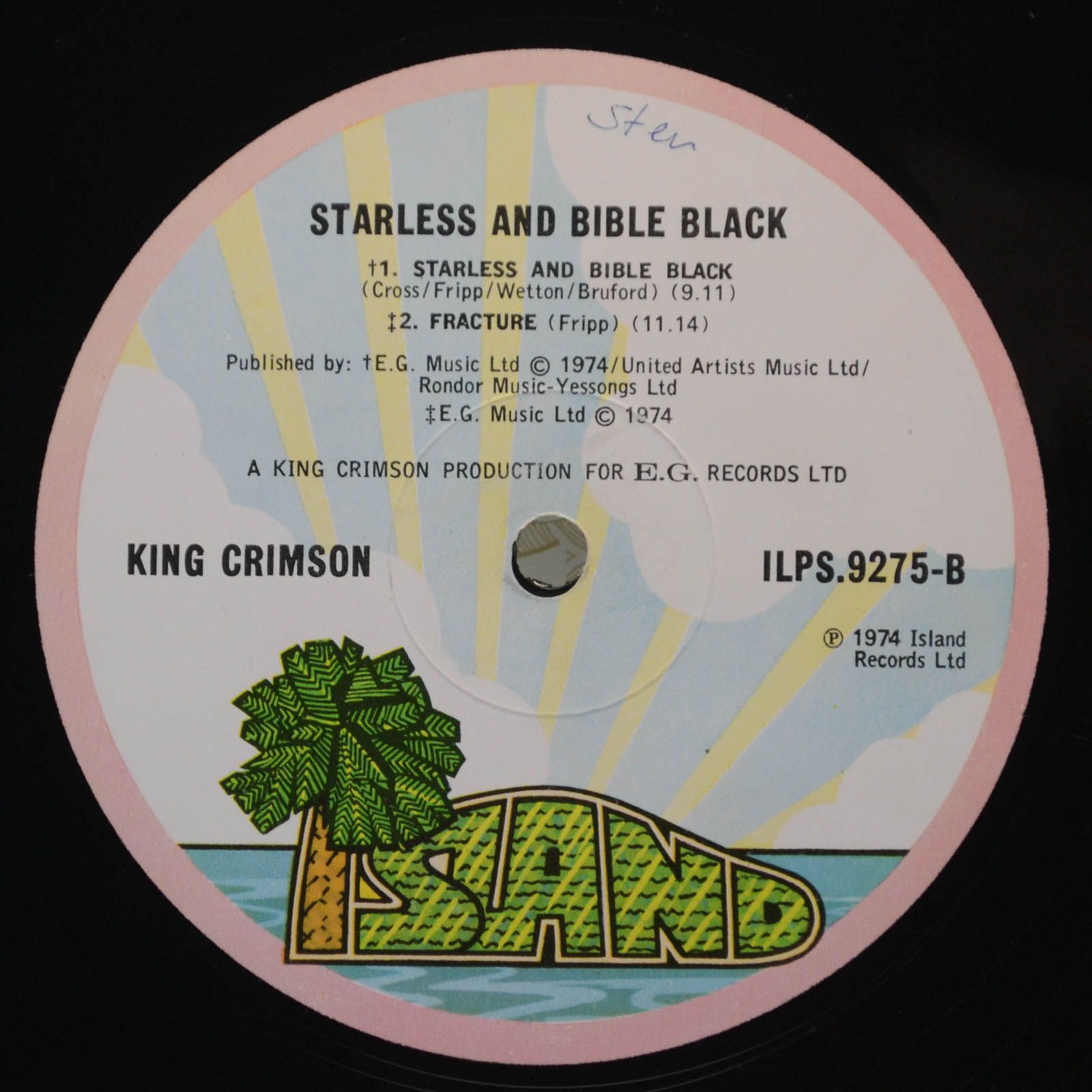 King Crimson — Starless And Bible Black (1-st, UK), 1974