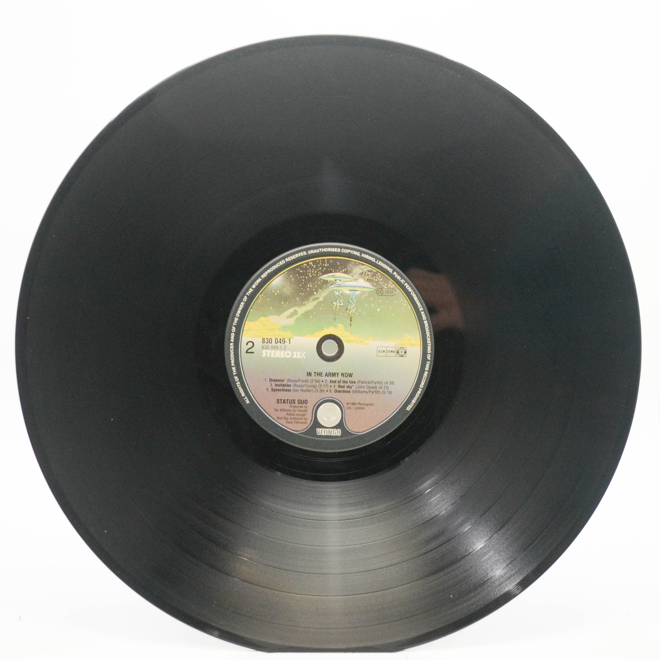 Status Quo — In The Army Now, 1986