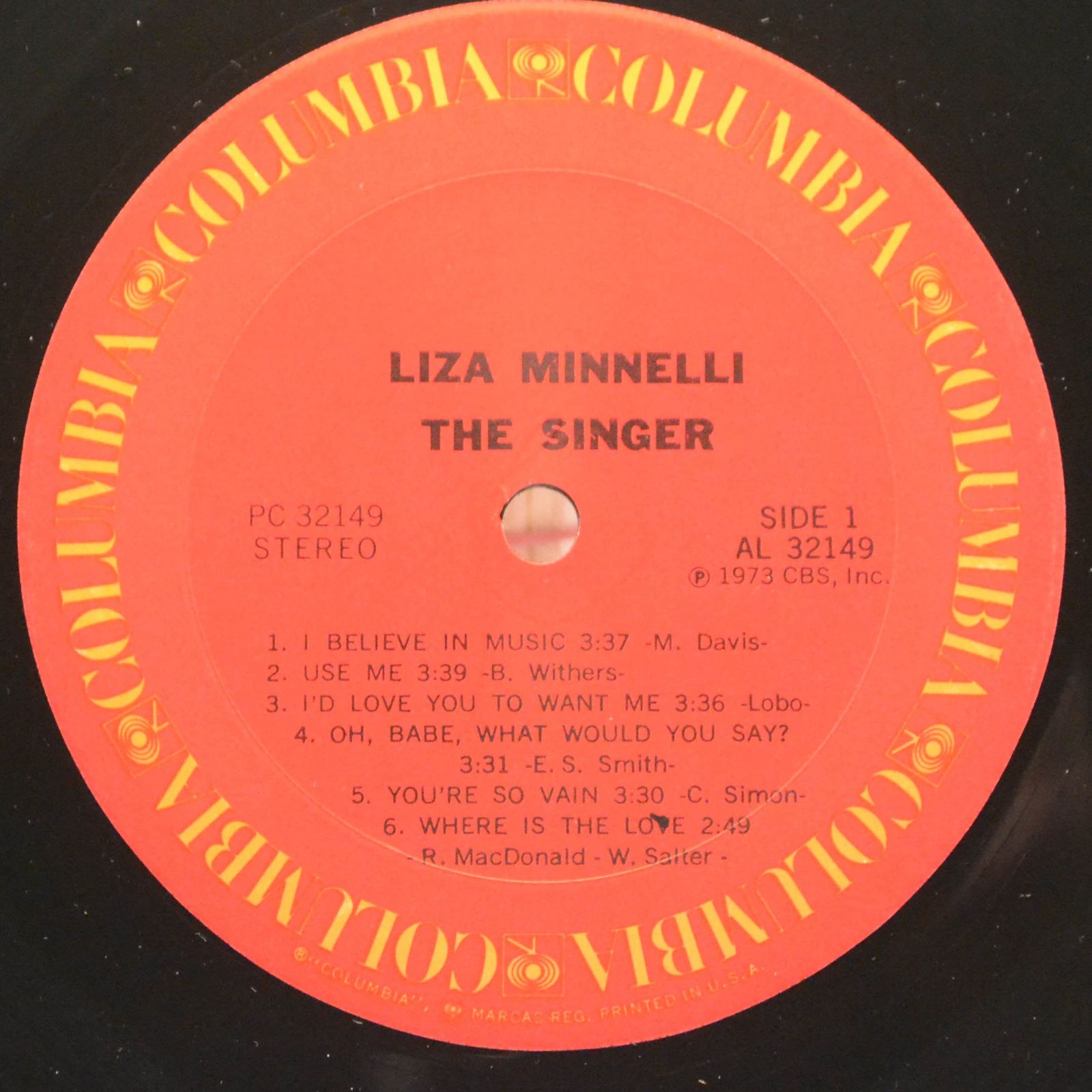 Liza Minnelli — The Singer, 1973