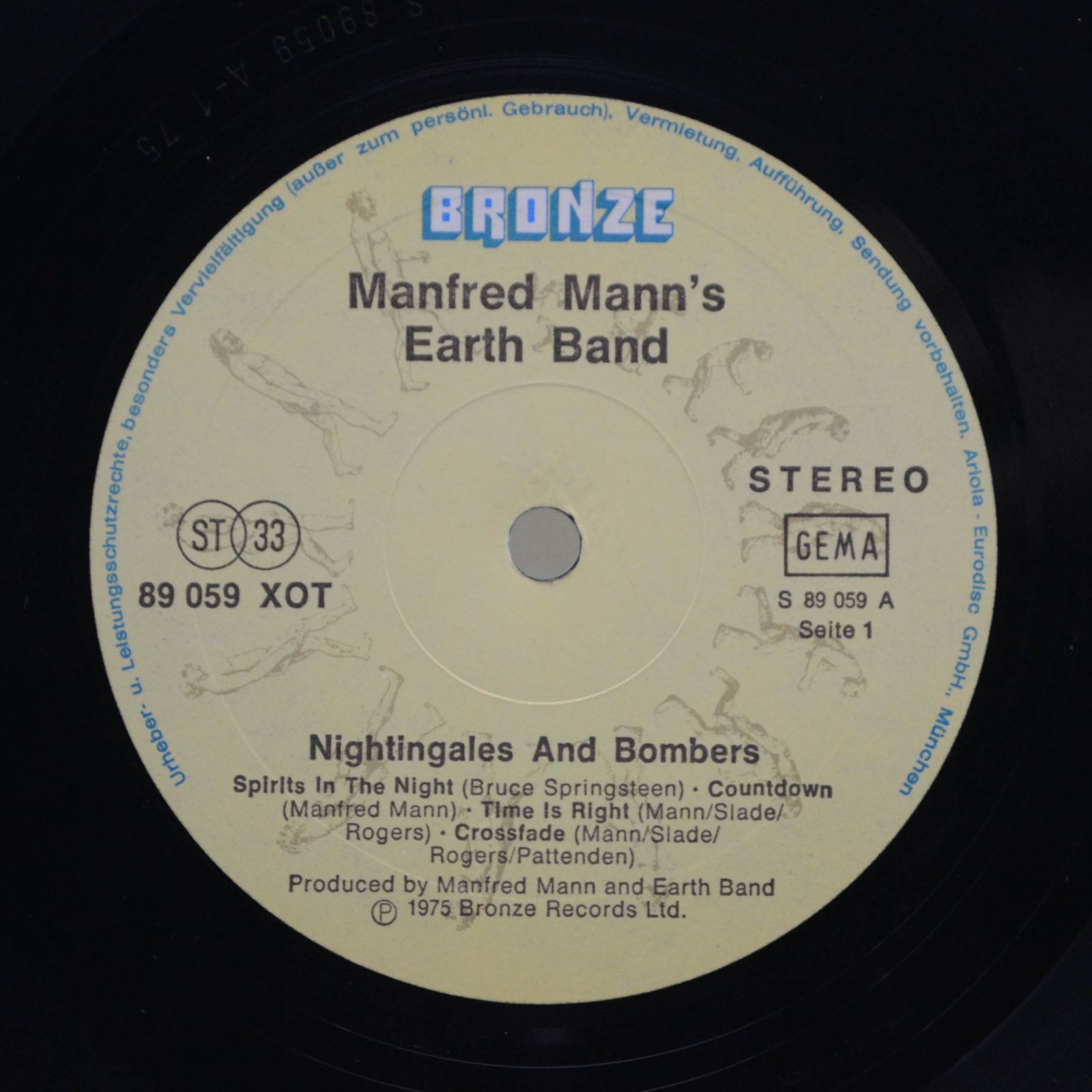 Manfred Mann's Earth Band — Nightingales & Bombers, 1975