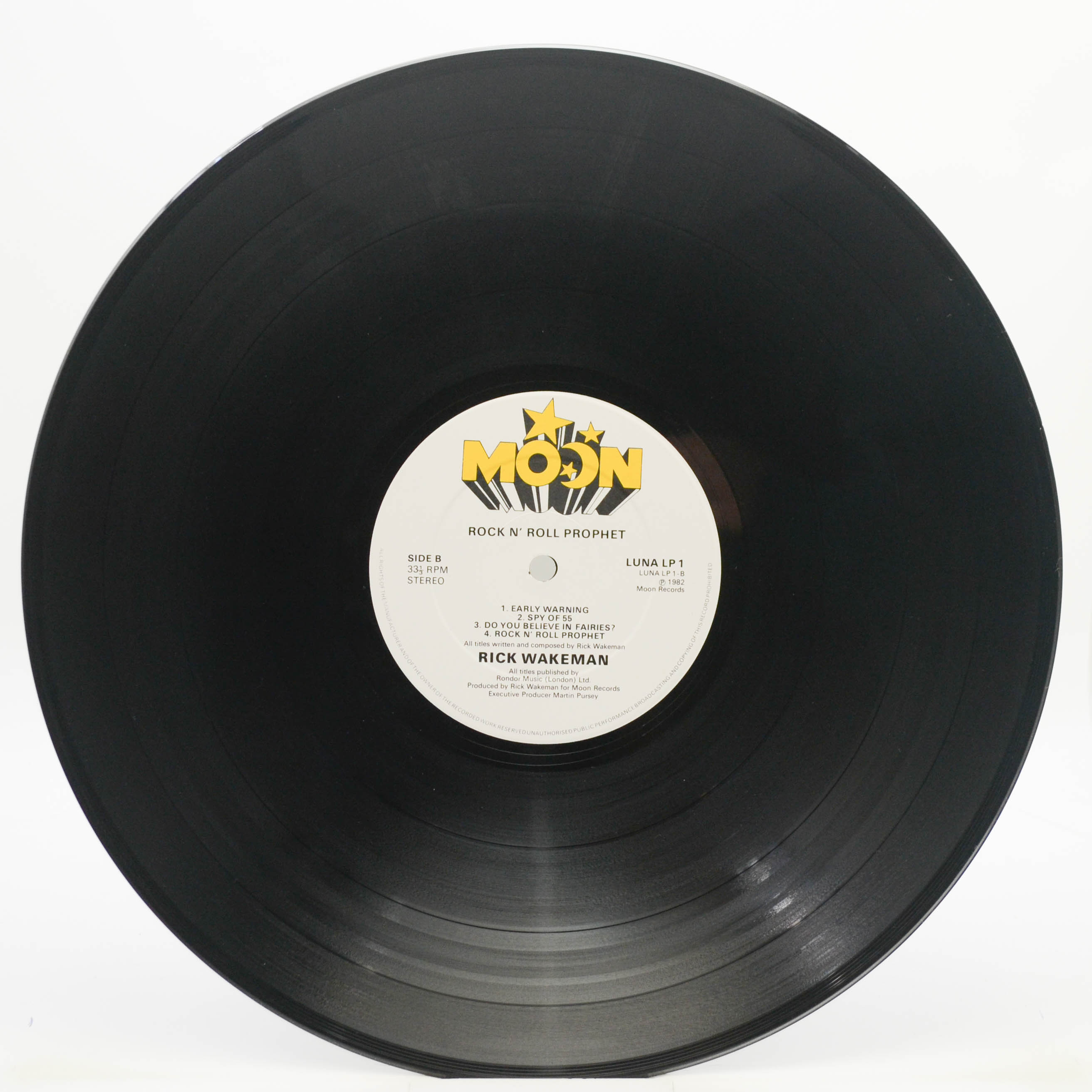 Rick Wakeman — Rock N' Roll Prophet (1-st, UK), 1982