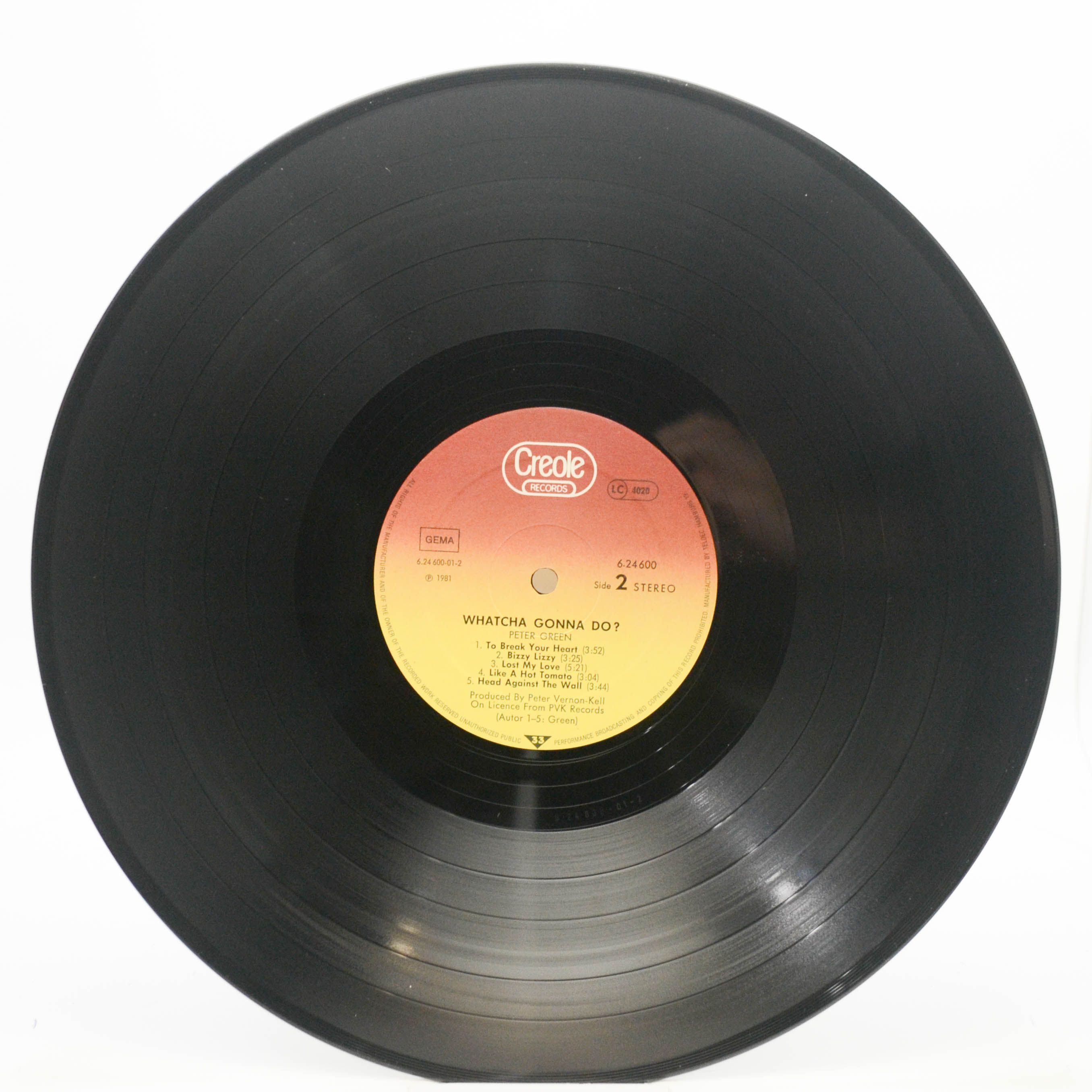 Peter Green — Whatcha Gonna Do?, 1981