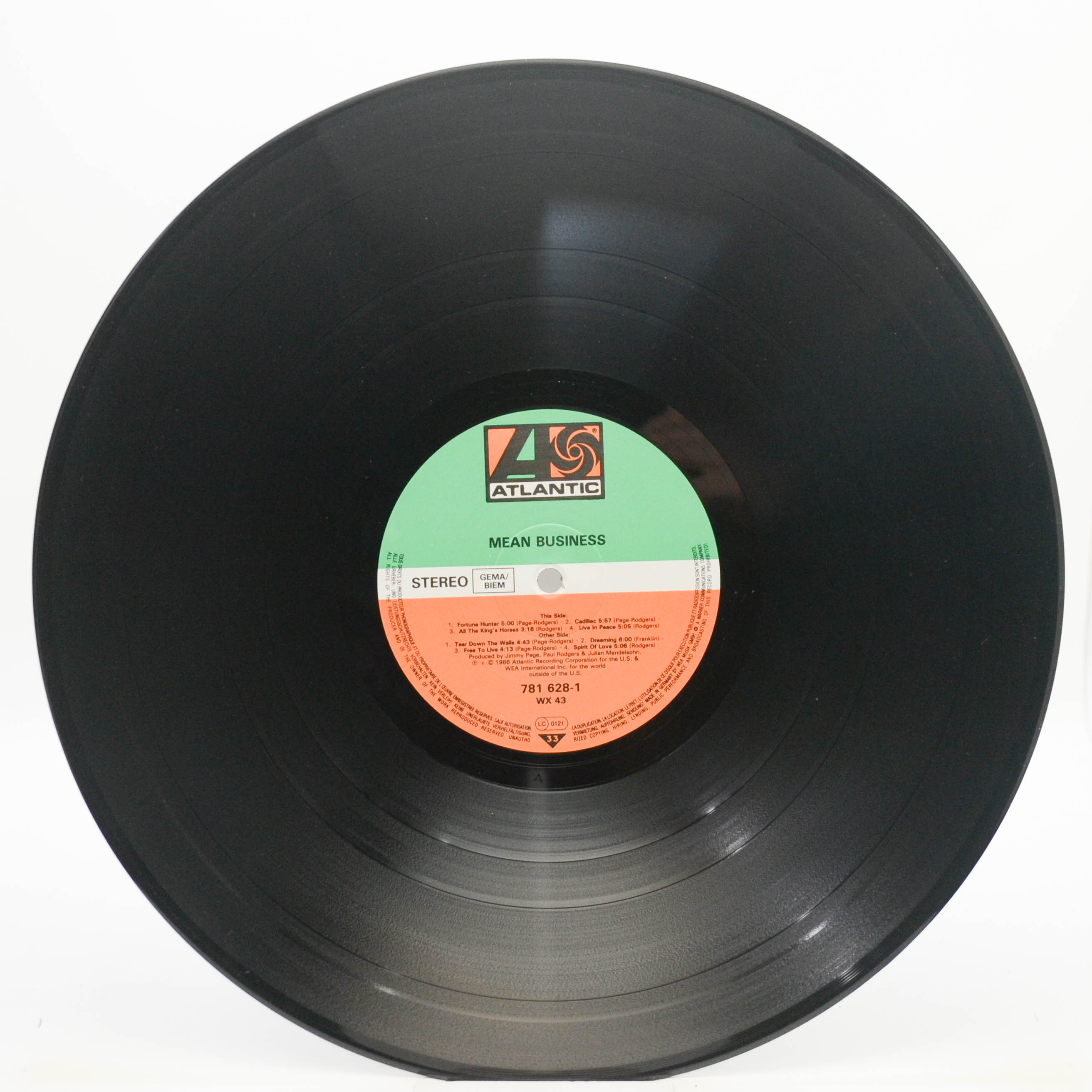 Firm — Mean Business, 1986