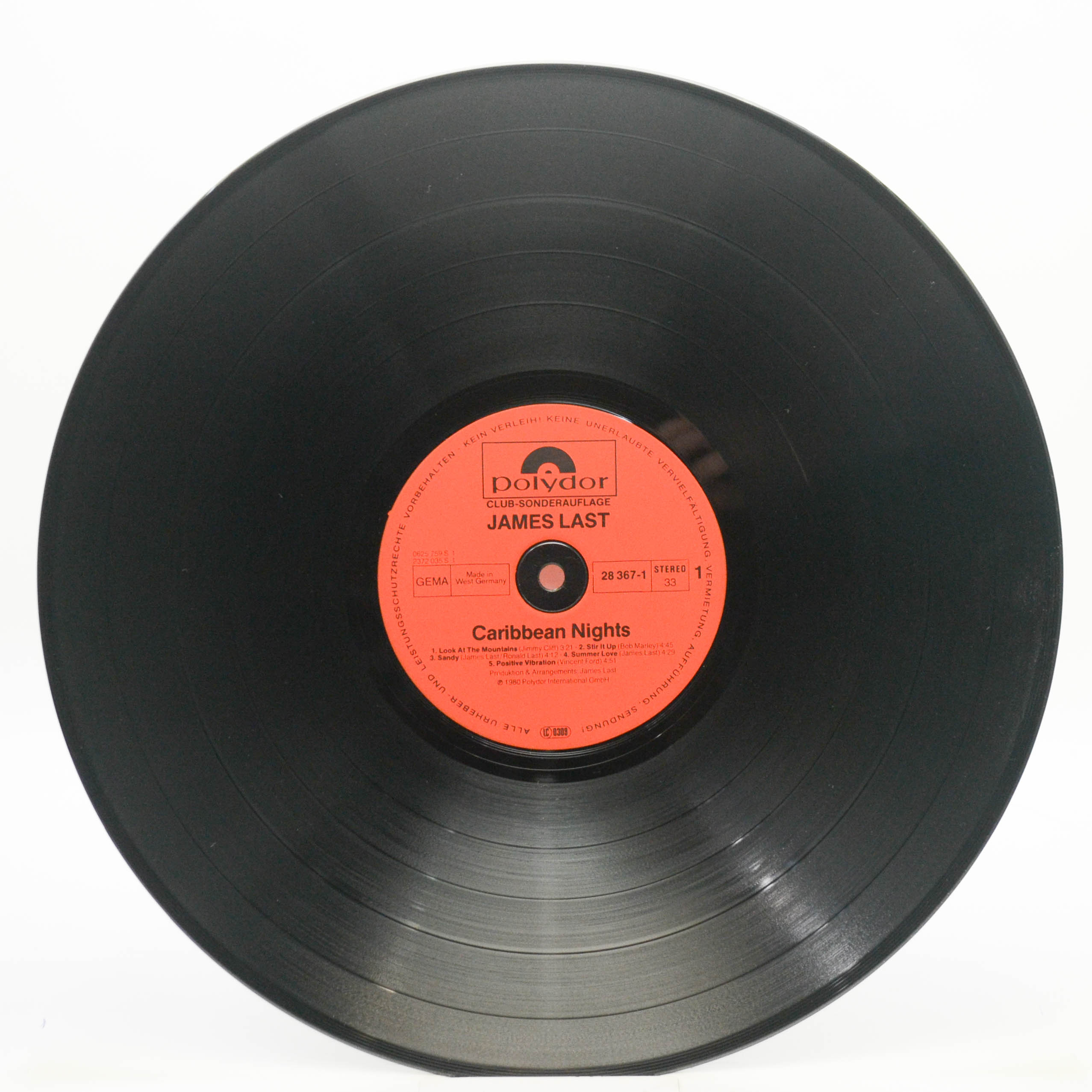 James Last — Caribbean Nights, 1980