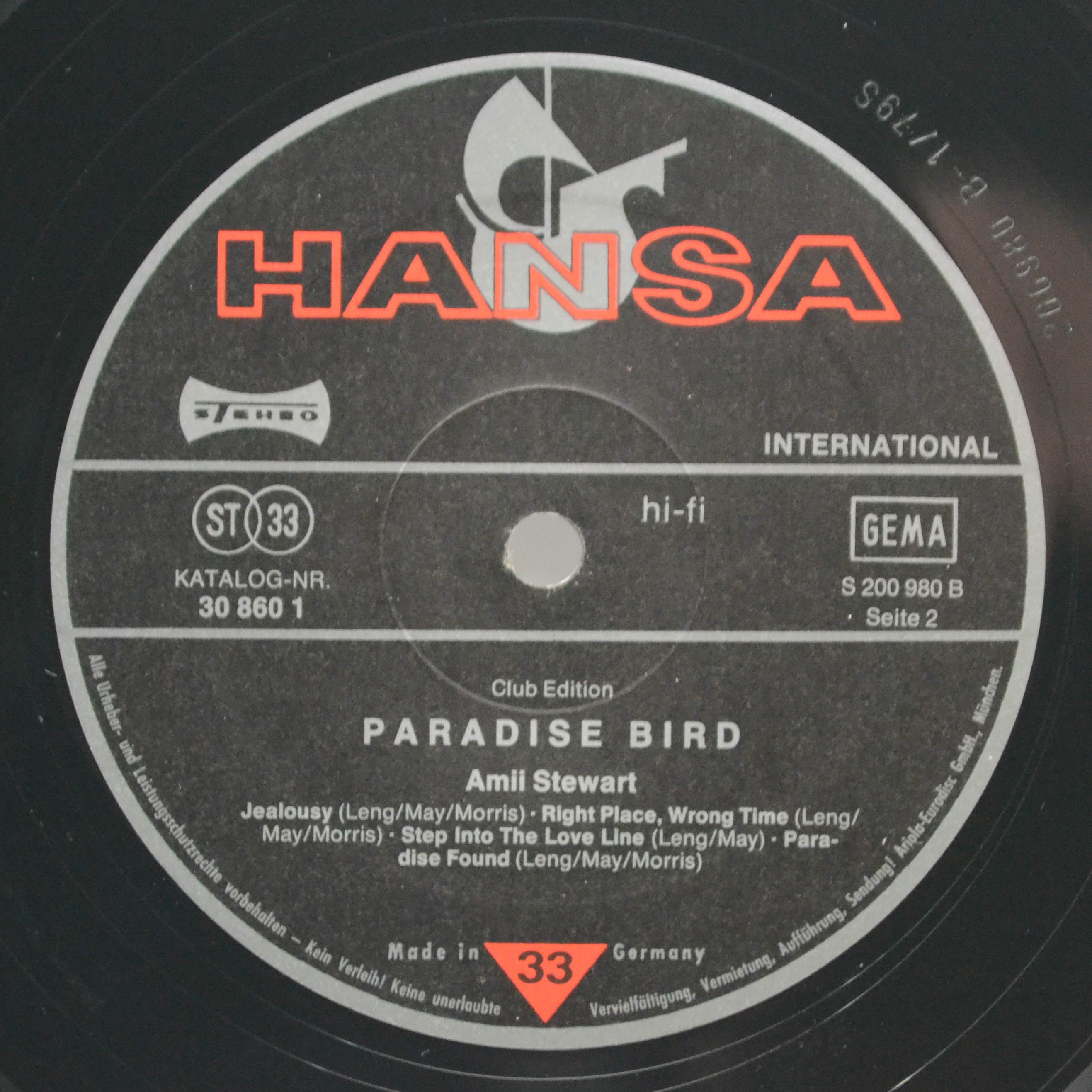 Amii Stewart — Paradise Bird, 1980