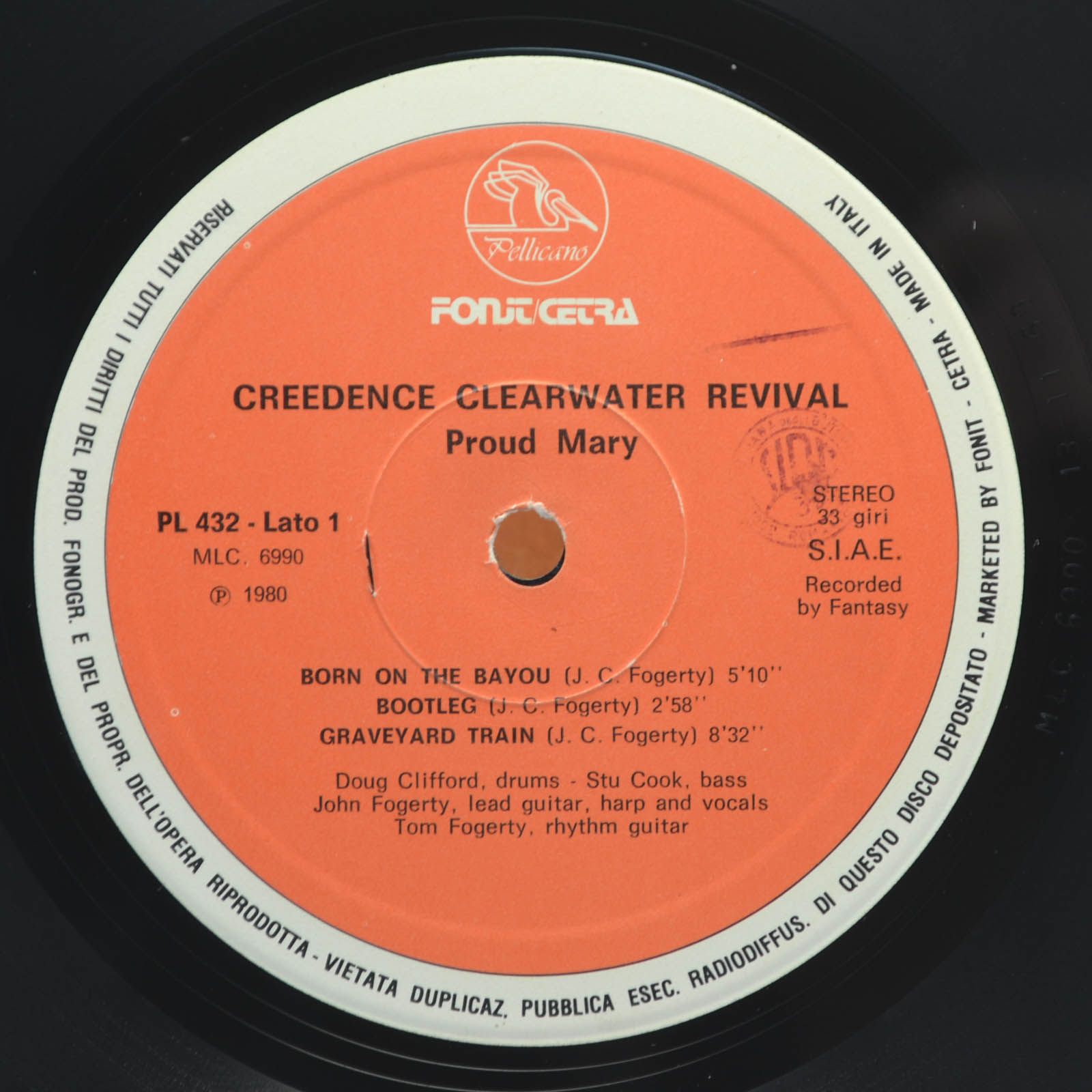 Creedence Clearwater Revival — Proud Mary, 1969