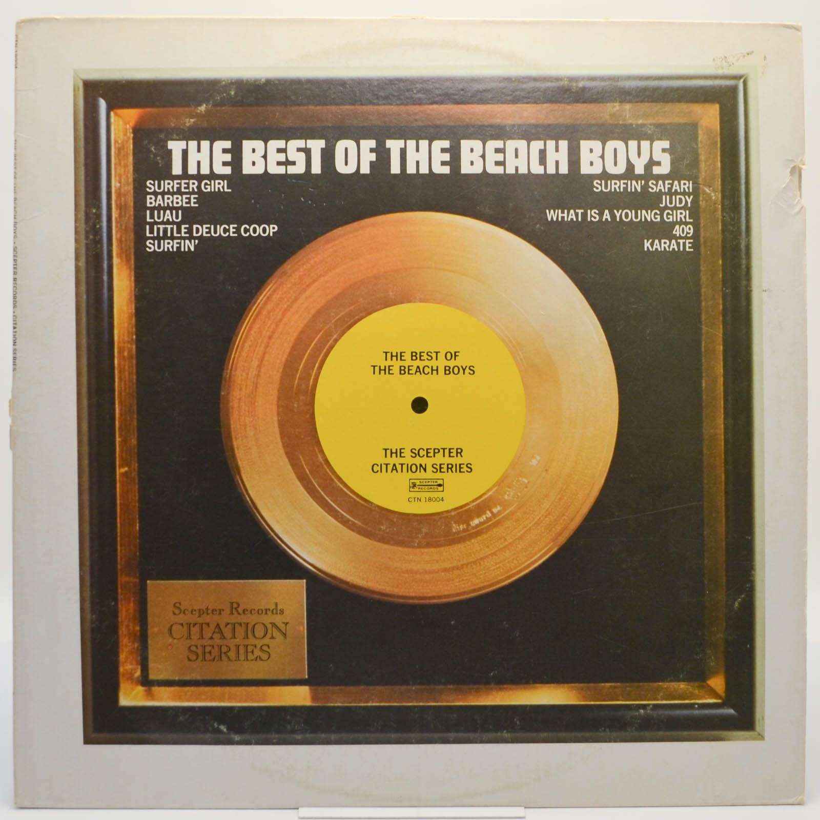 Beach Boys — The Best Of The Beach Boys - The Beach Boys' Greatest Hits (1961-1963) (USA), 1972