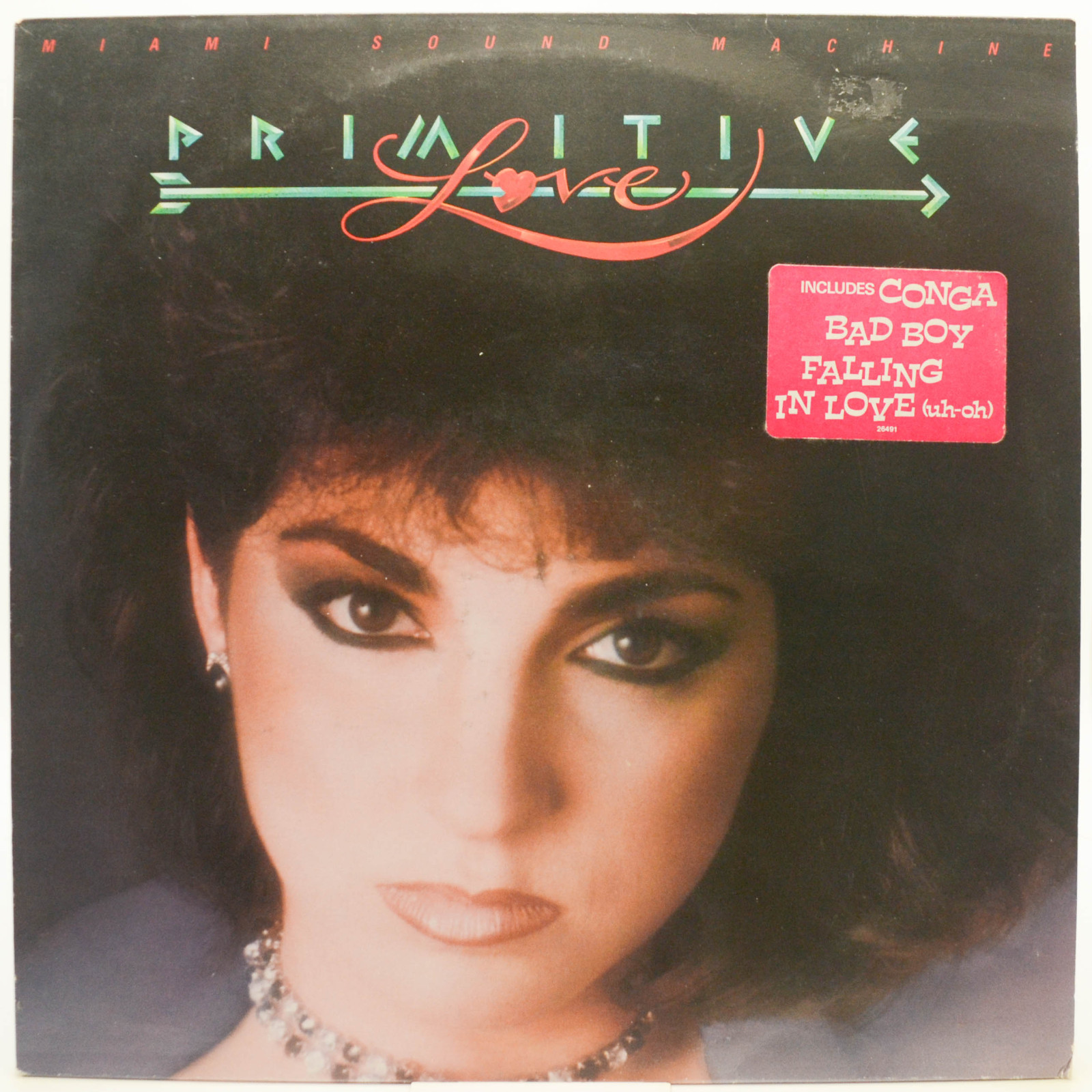 Виниловая пластинка Miami Sound Machine — Primitive Love, 1985