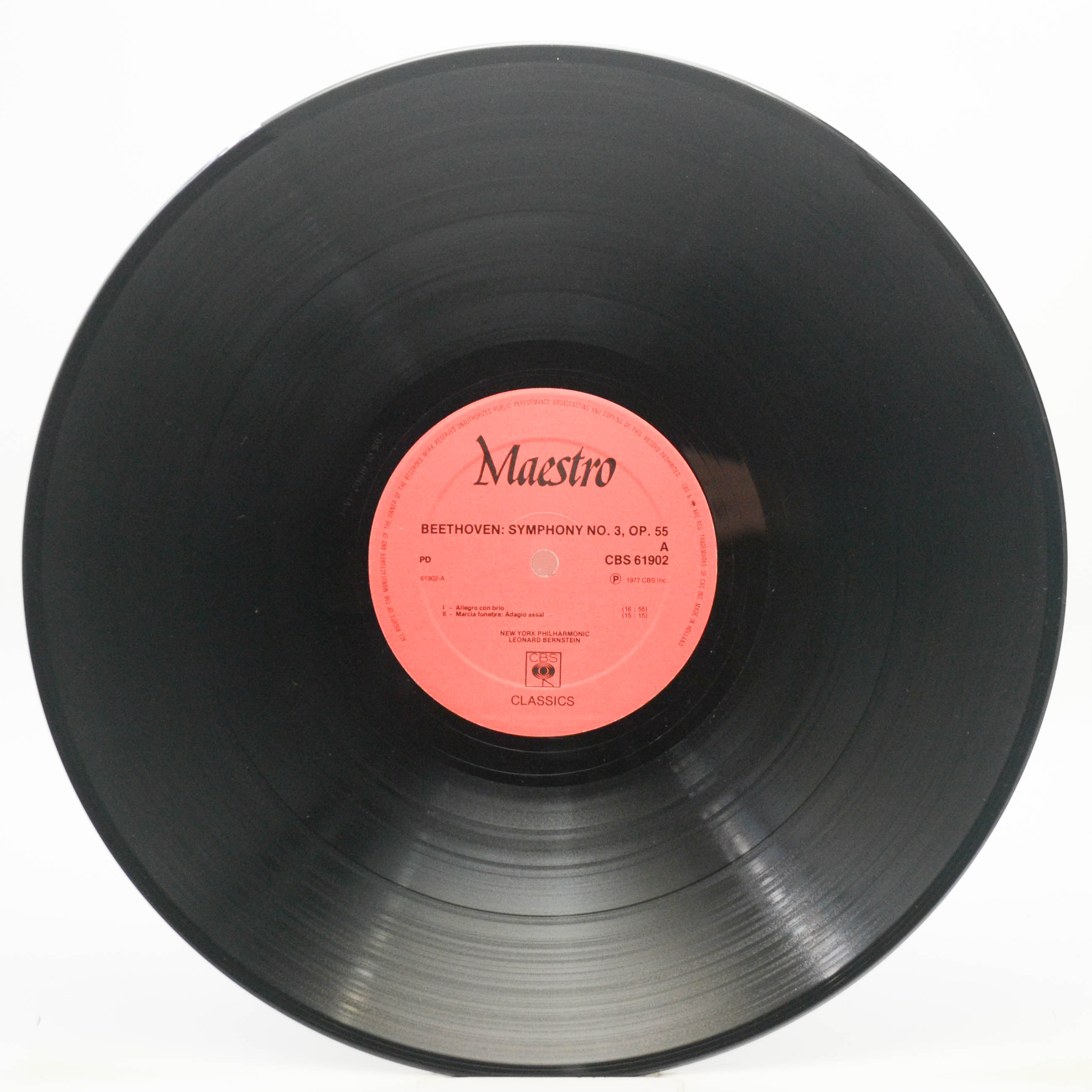 Beethoven - Leonard Bernstein, New York Philharmonic — Symphonies No.3 Eroica, 1978