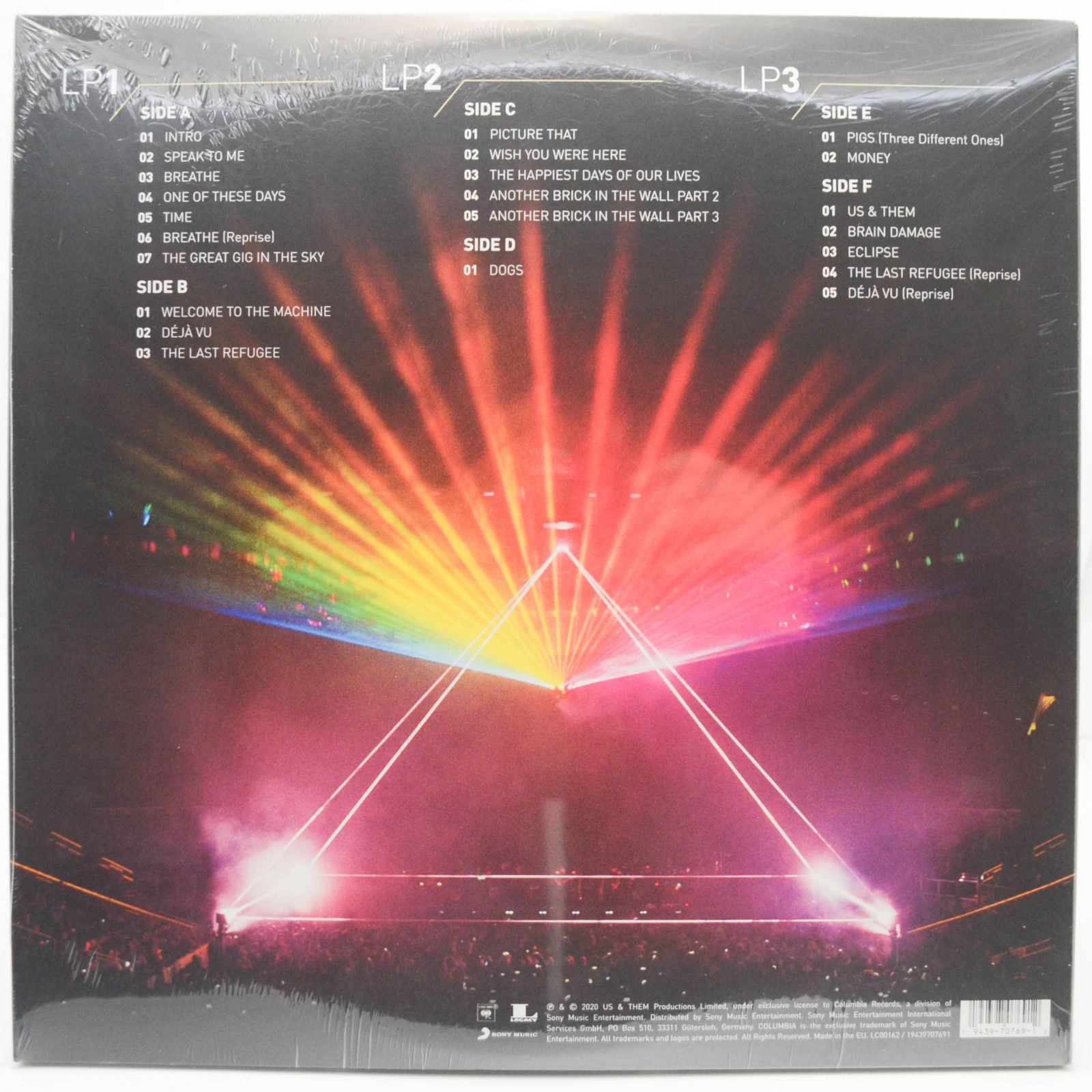 Roger Waters — Us + Them (3LP), 2020