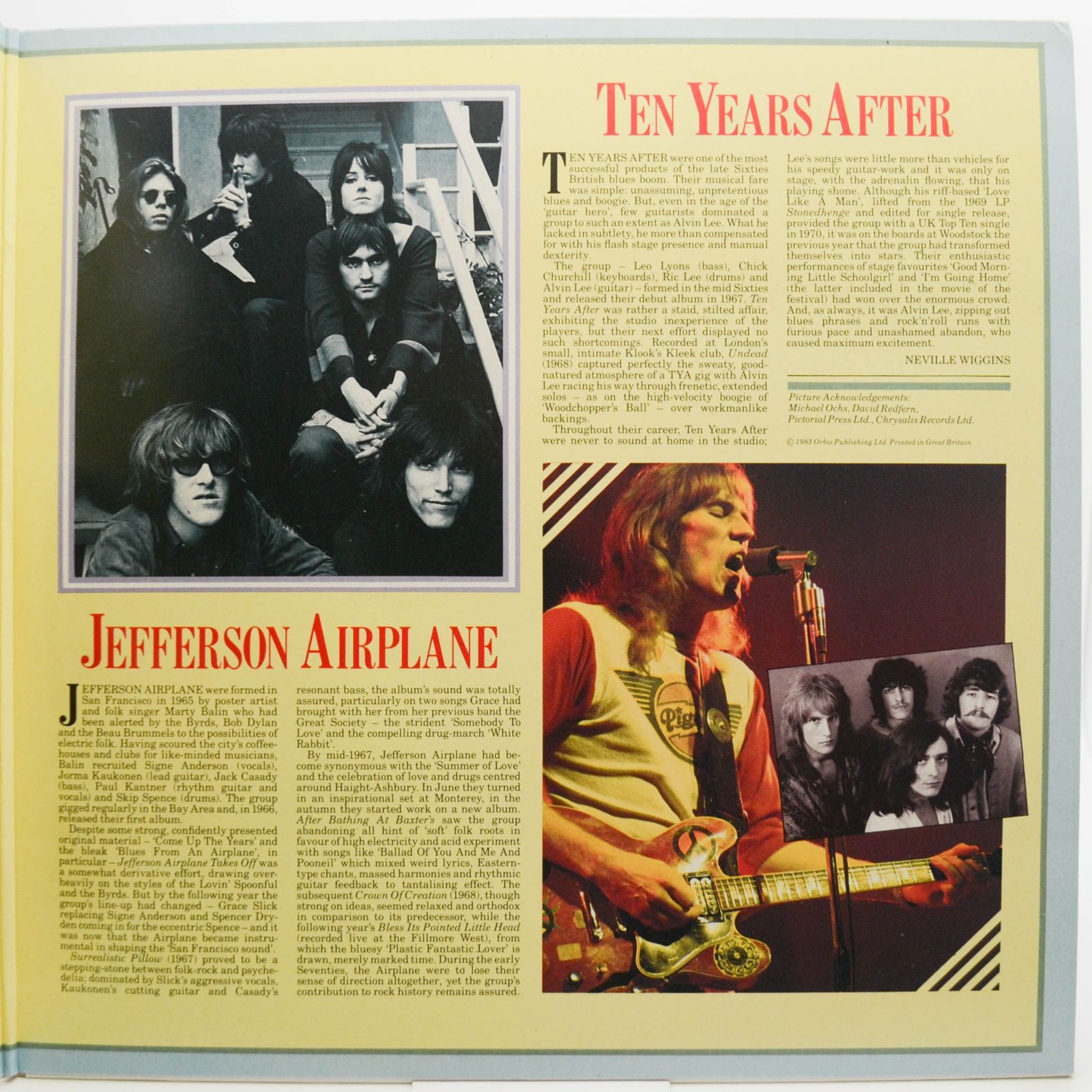 Creedence Clearwater Revival / Ten Years After / Jefferson Airplane / Sly & The Family Stone — The History Of Rock (Volume Seventeen) (2LP, UK), 1983