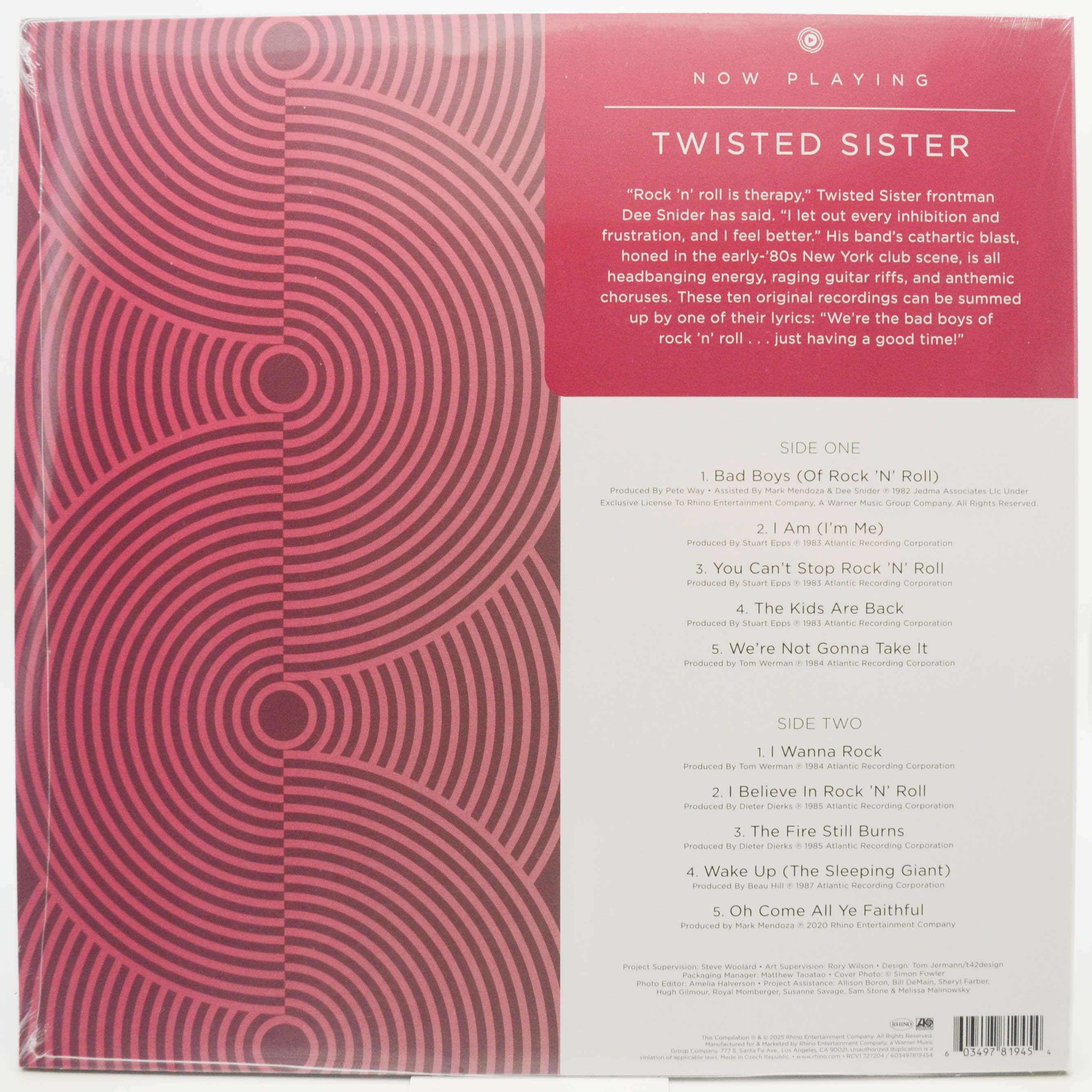 Twisted Sister — Now Playing, 2025