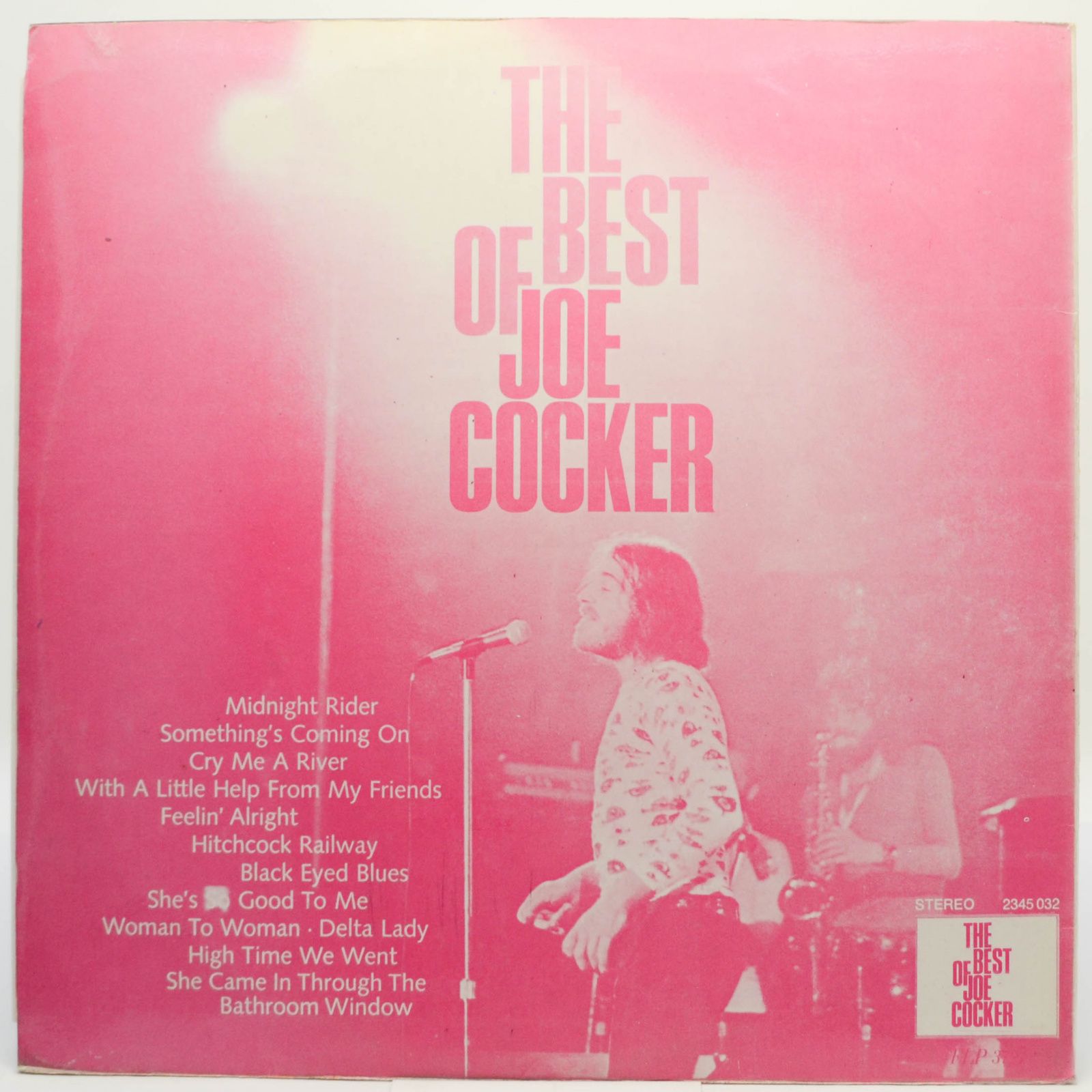 Joe Cocker — The Best Of Joe Cocker, 19??