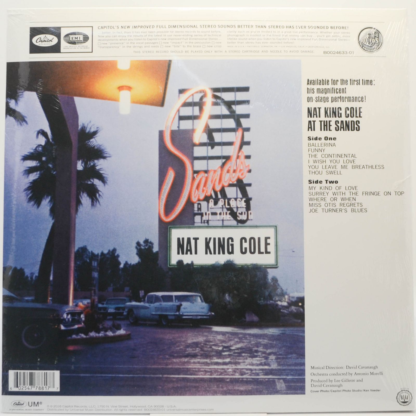 Nat King Cole — At The Sands, 2016