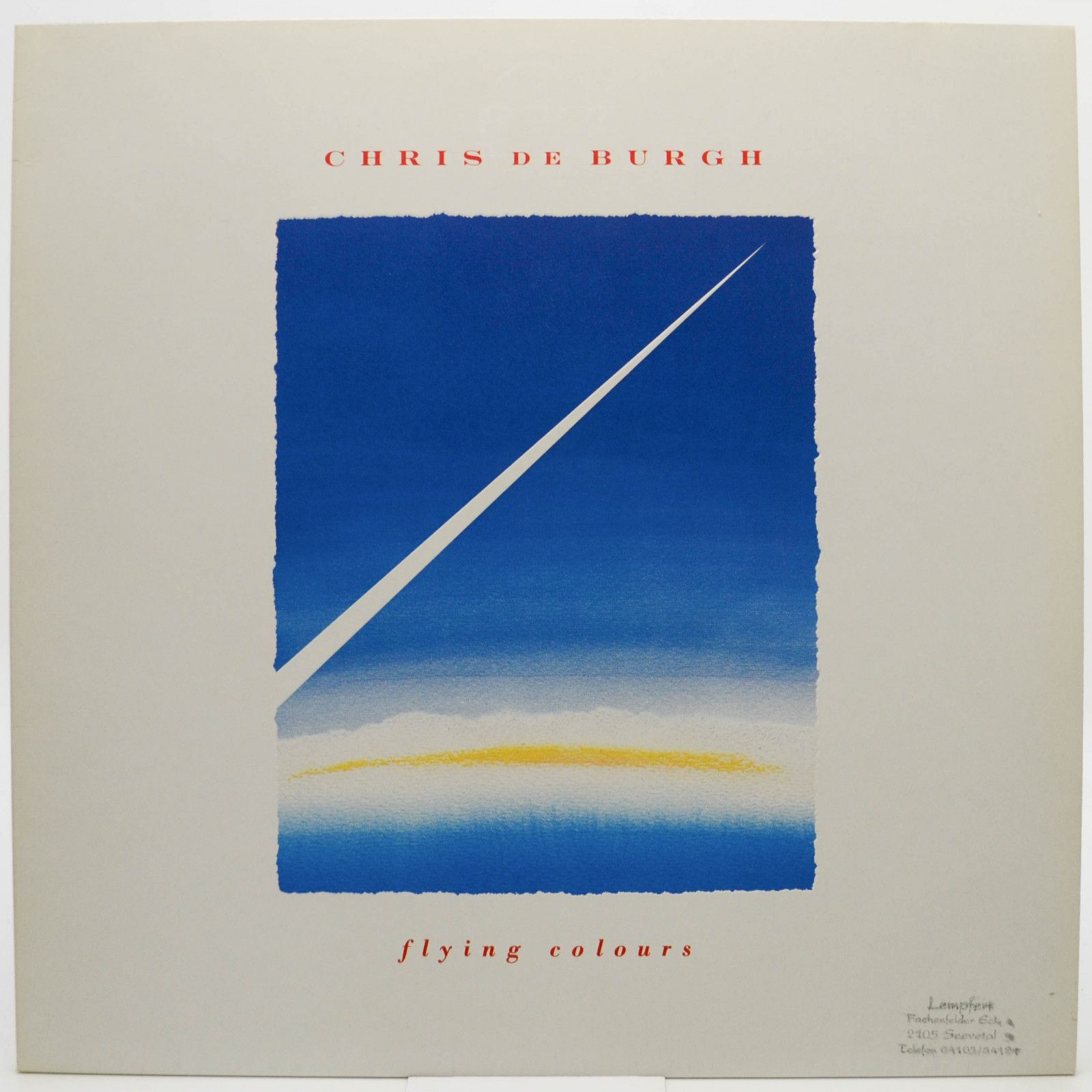 Chris de Burgh — Flying Colours, 1988