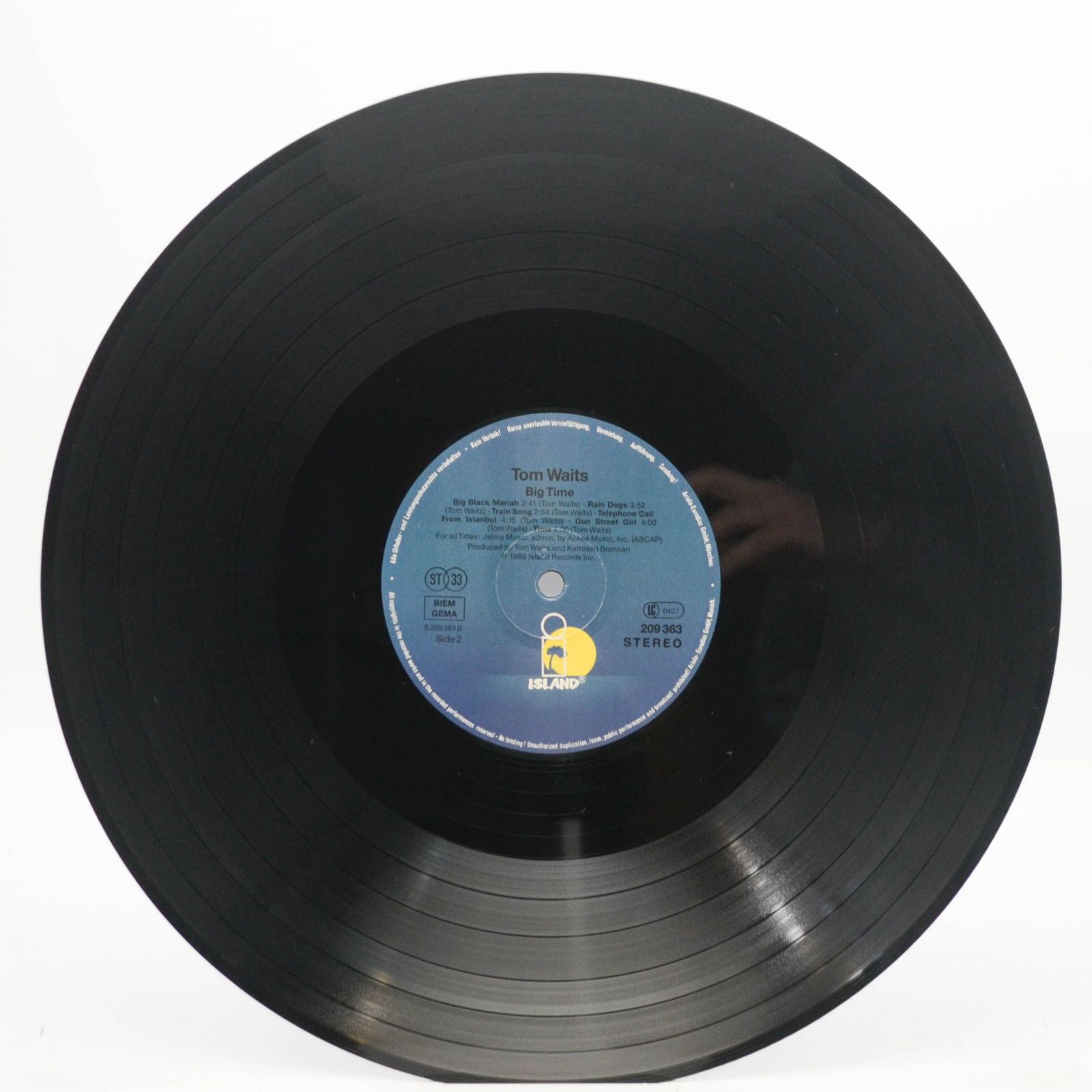 Tom Waits — Big Time, 1988