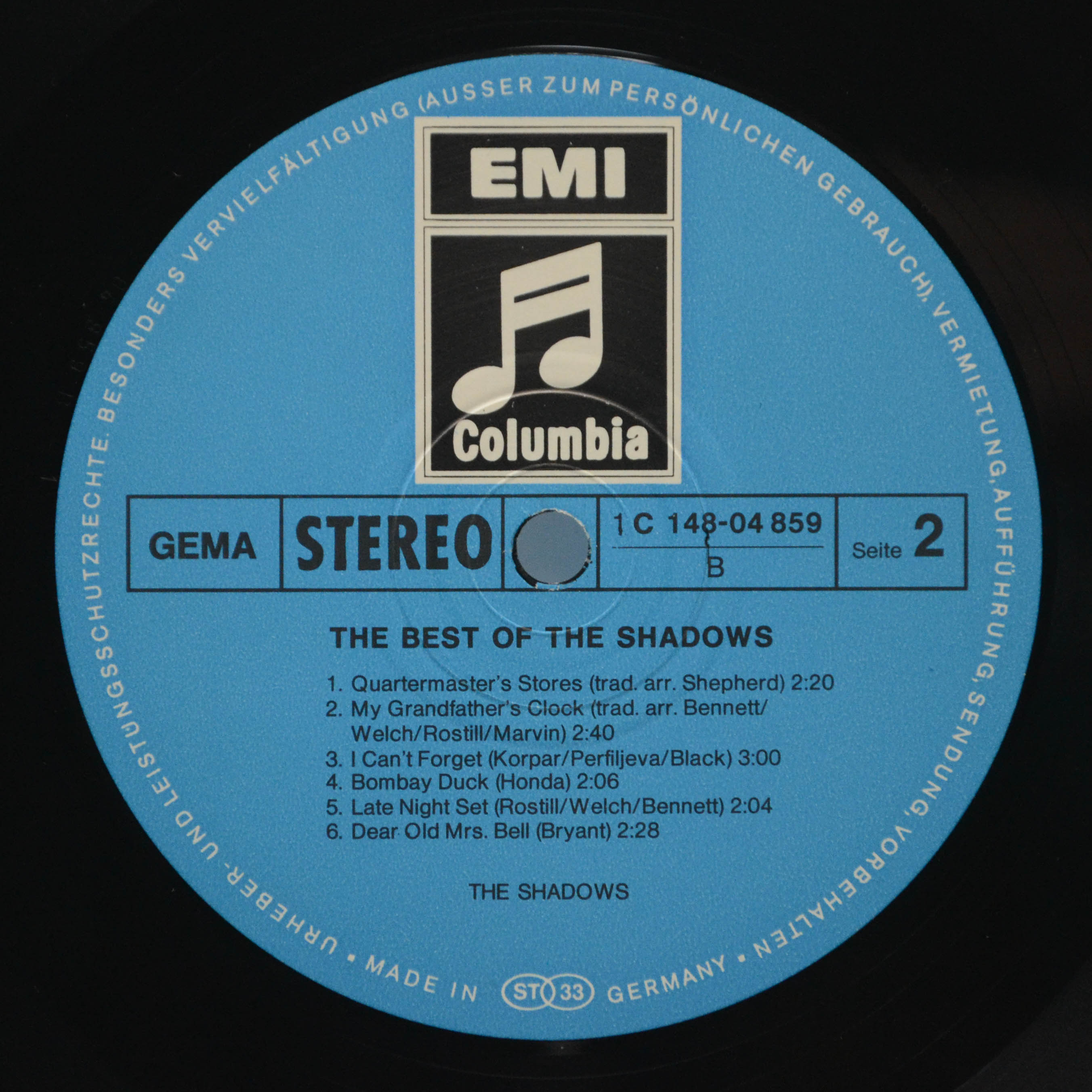 Shadows — The Best Of The Shadows (2LP), 1972