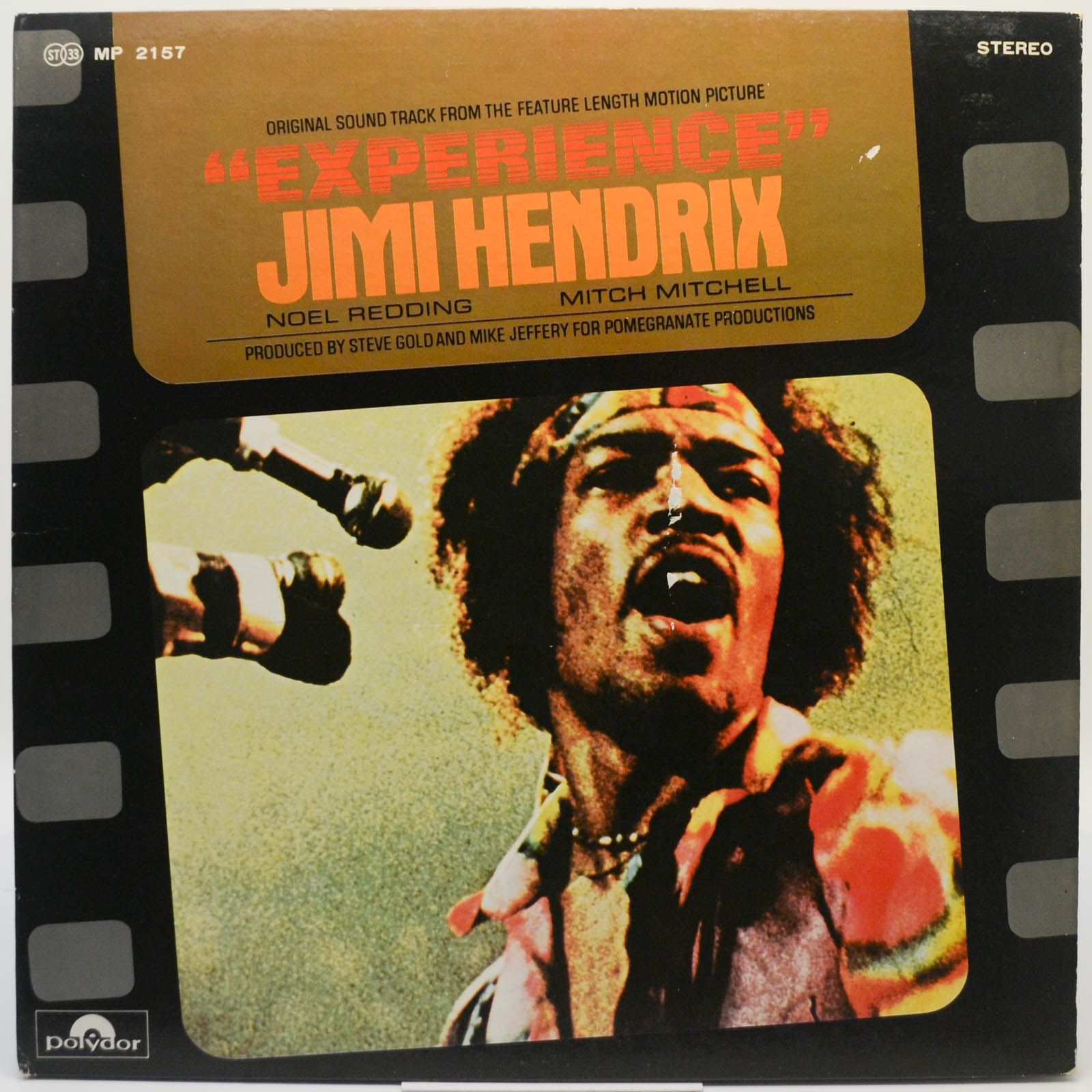 Jimi Hendrix — Original Sound Track Of The Motion Picture "Experience", 1971