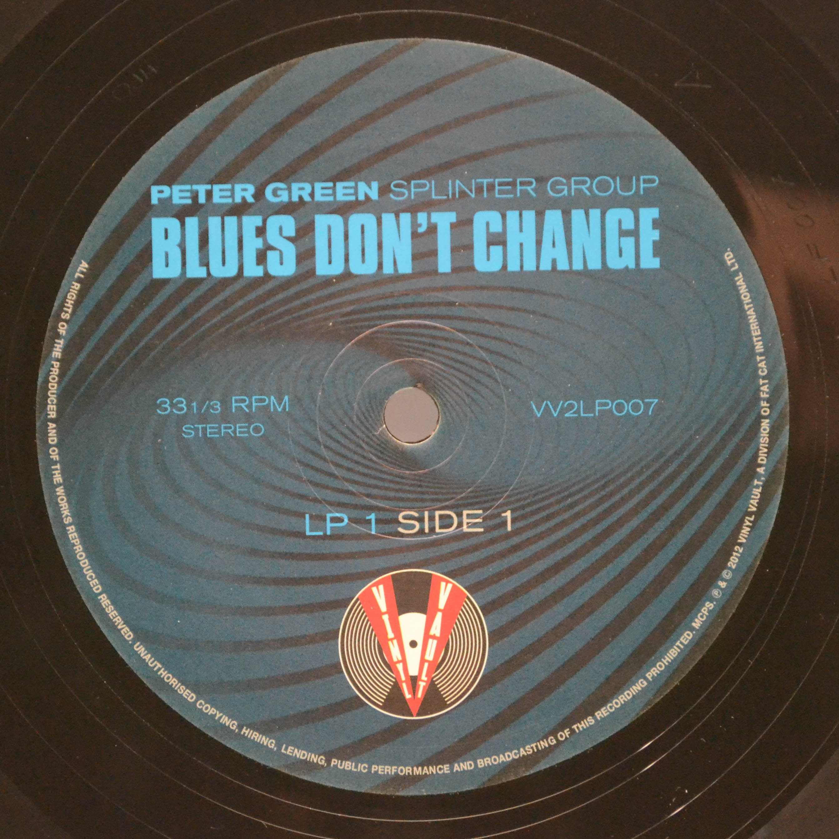 Peter Green Splinter Group — Blues Don't Change (2LP), 2001
