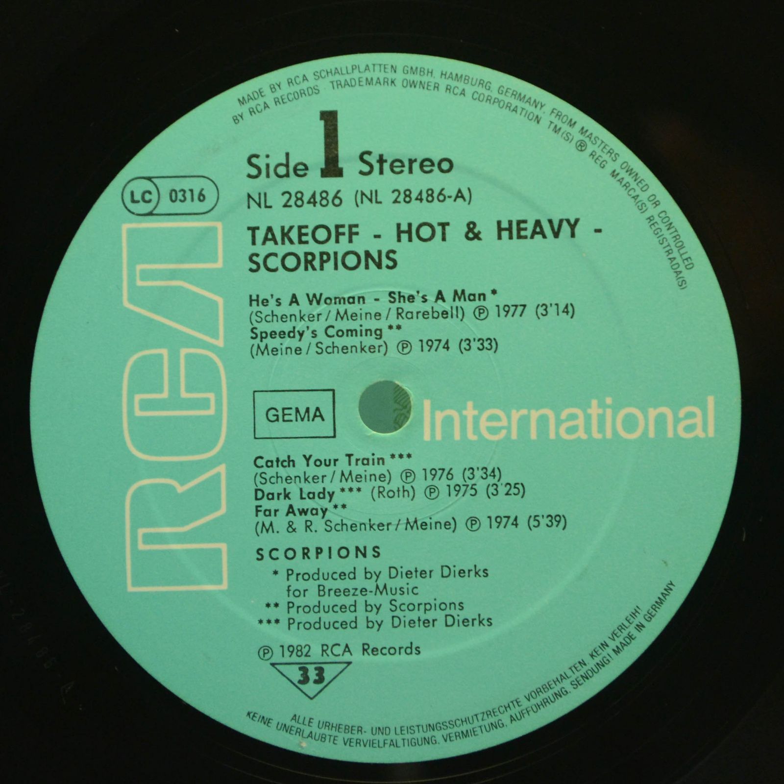 Scorpions — Hot & Heavy, 1982