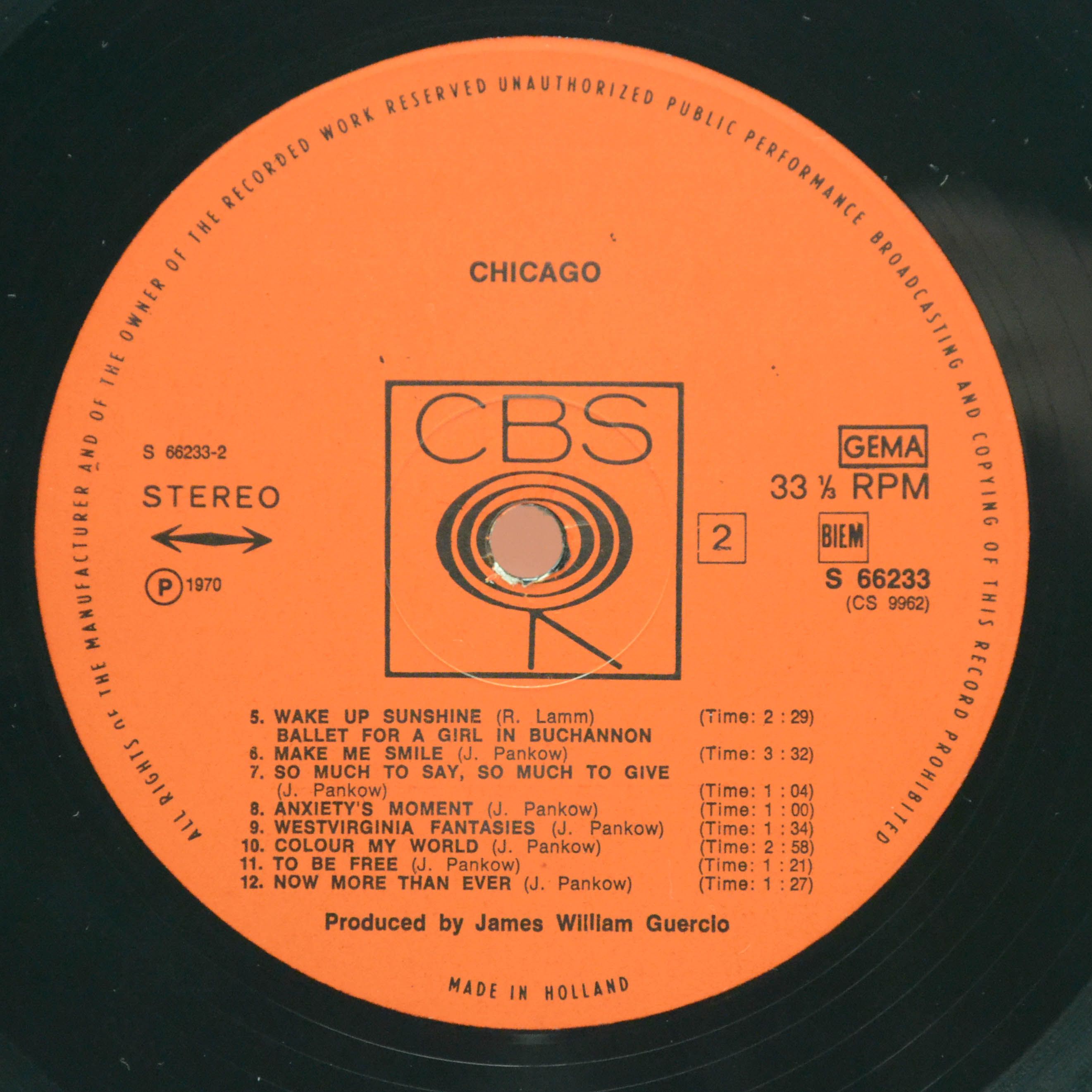 Chicago — Chicago (2LP), 1970
