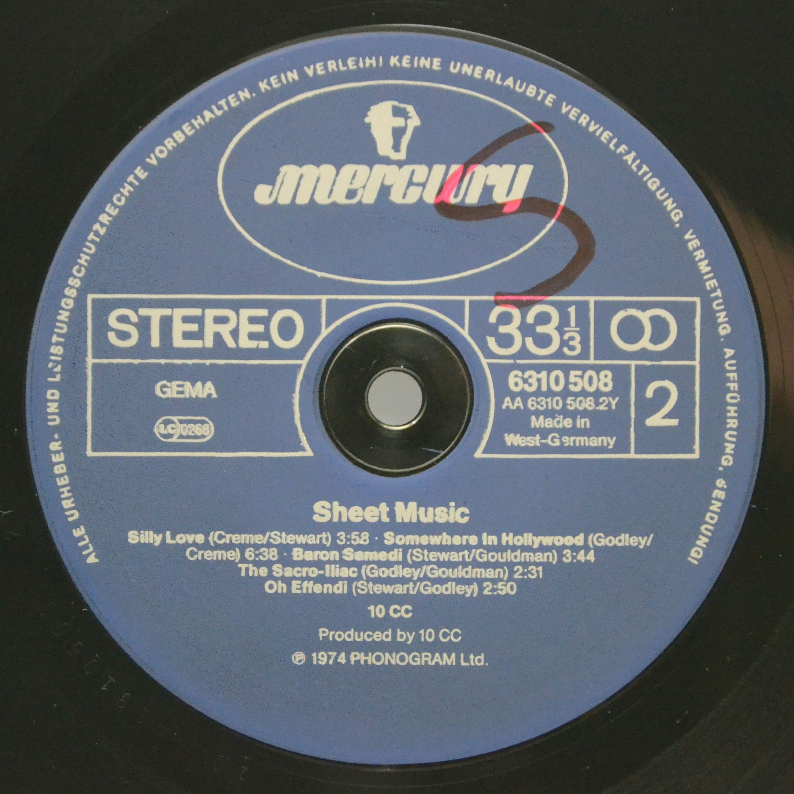 10cc — Sheet Music, 1974