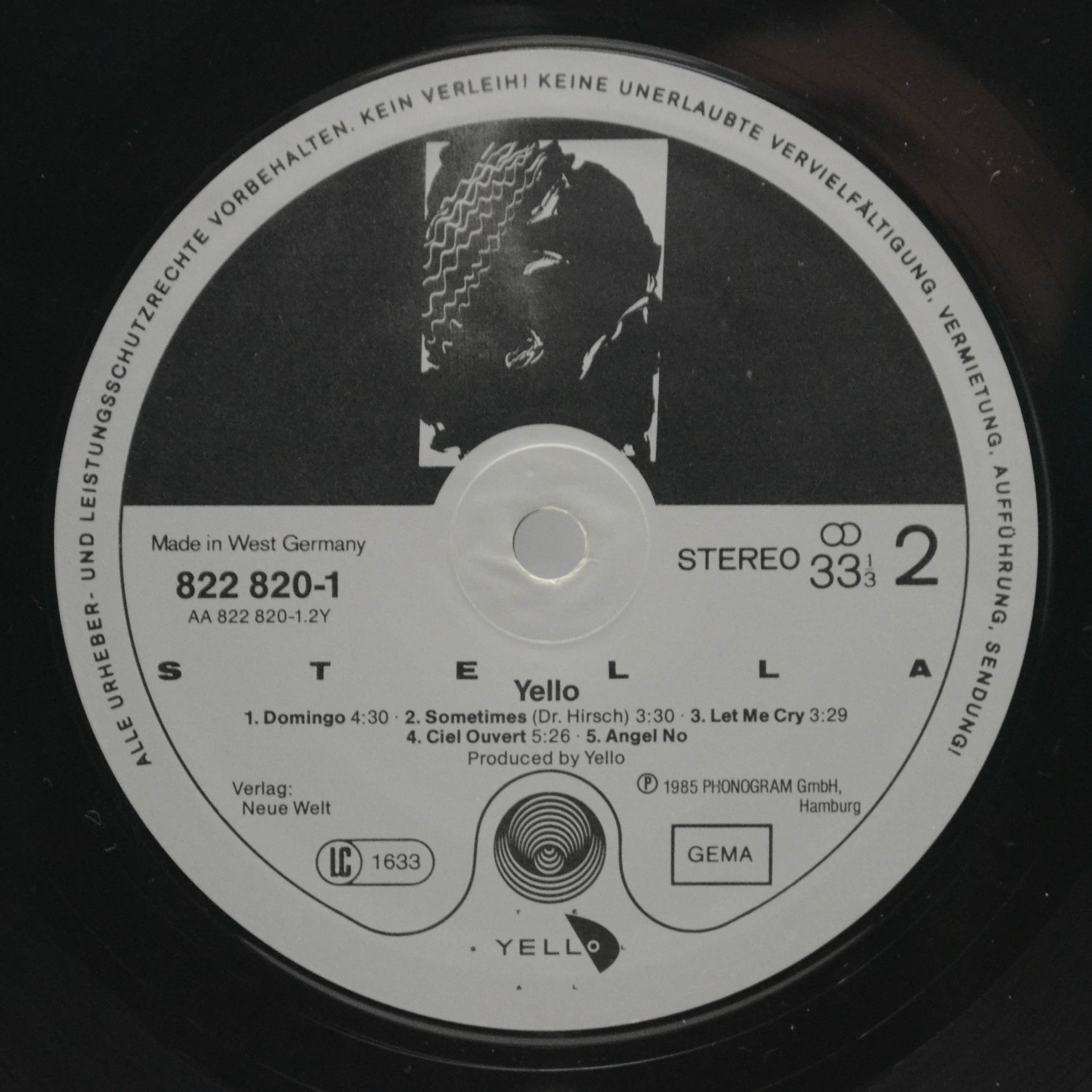 Yello — Stella, 1985