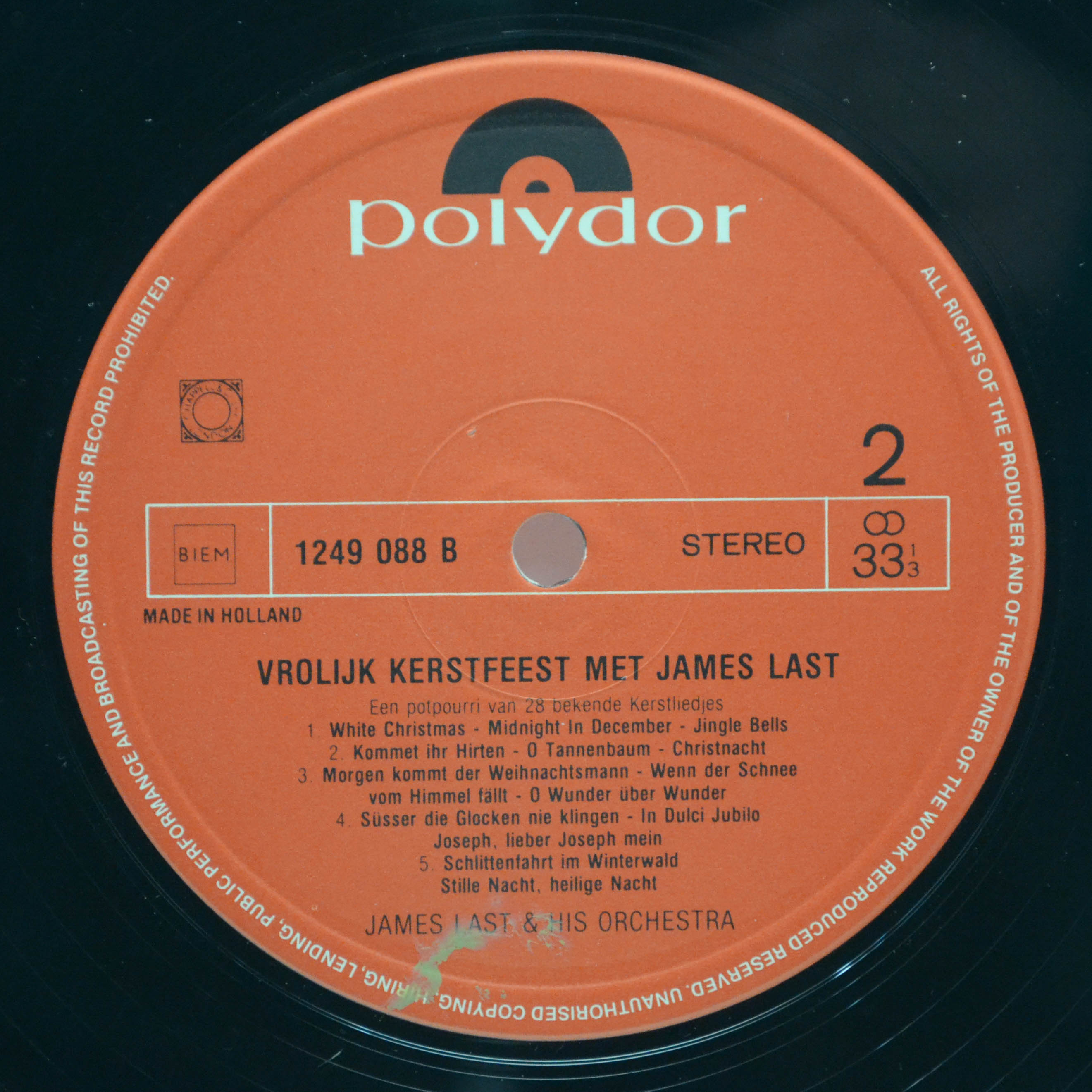 James Last — Vrolijk Kerstfeest Met James Last,