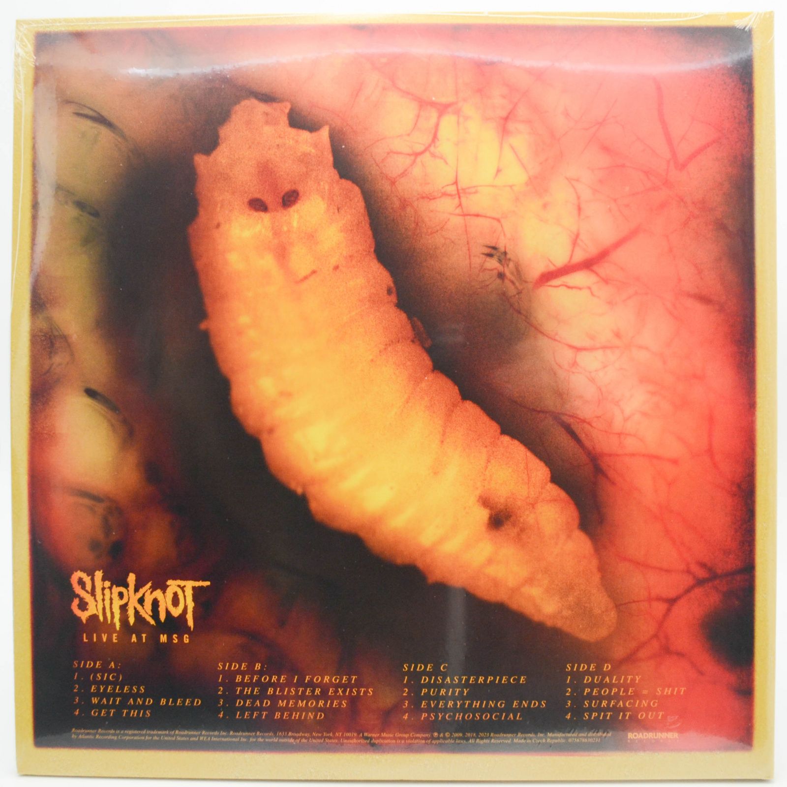 Slipknot — Live At MSG (2LP), 2023