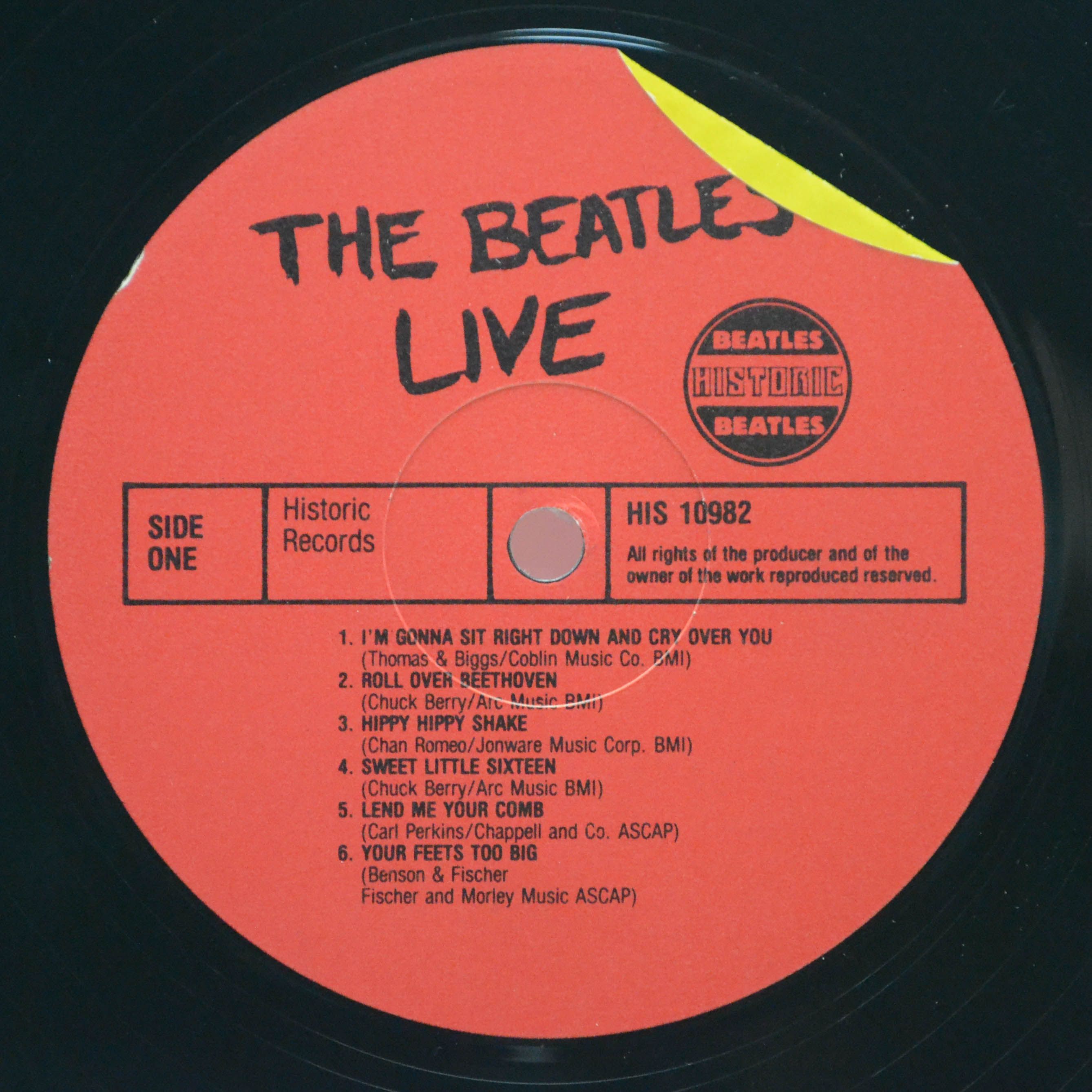 Виниловая пластинка Beatles — Live At The Star-Club In Hamburg Germany (2LP), 1977