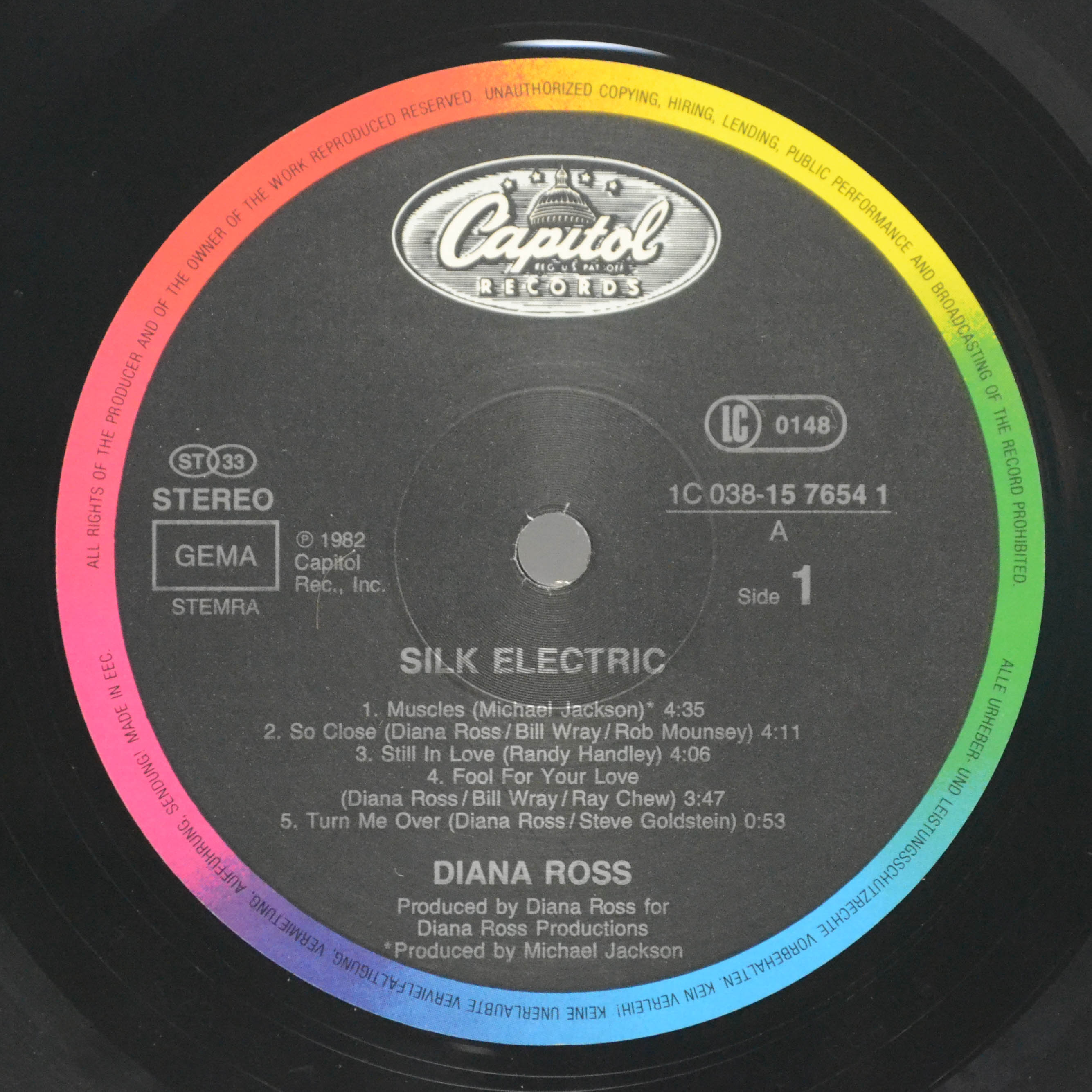 Diana Ross — Silk Electric, 1982