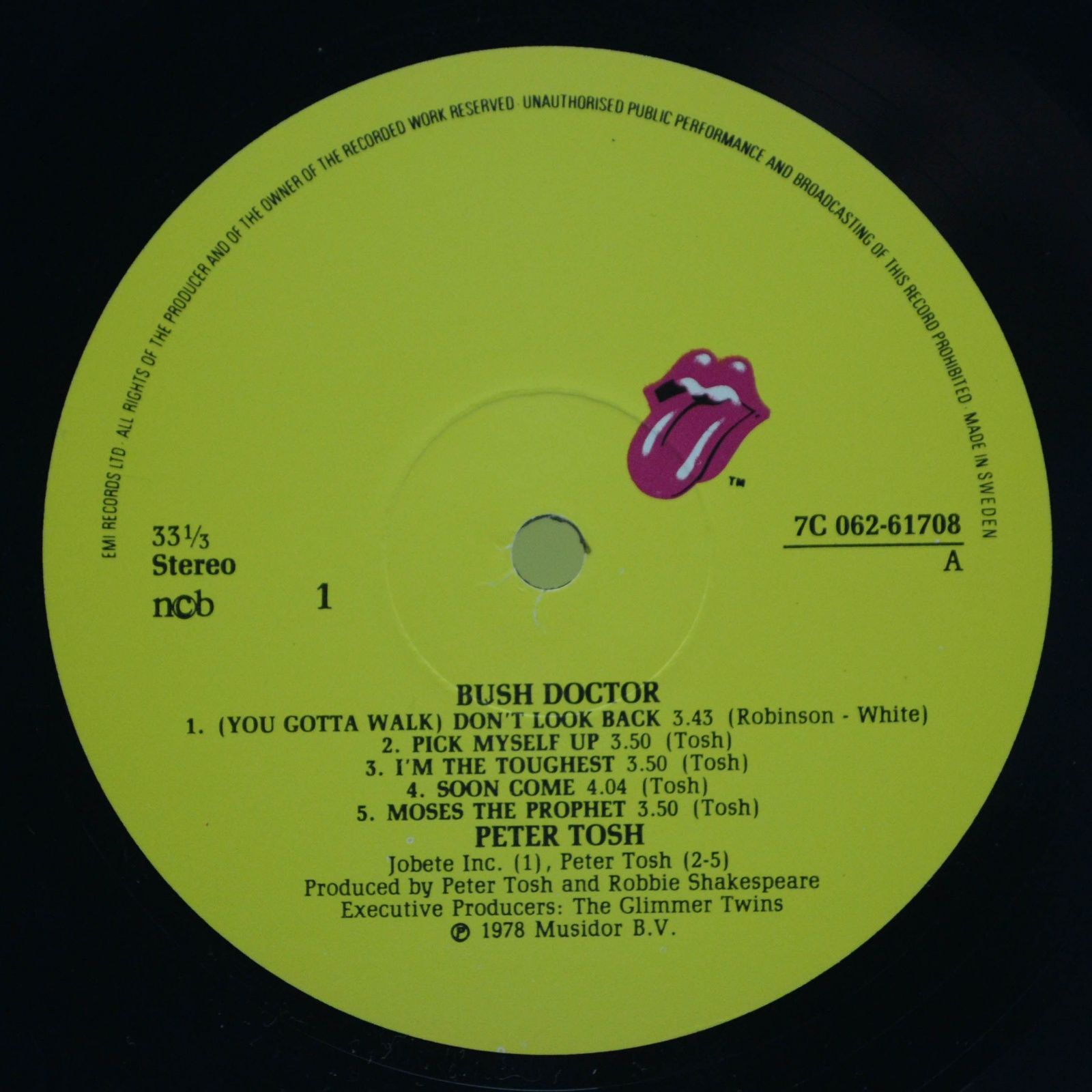 Peter Tosh — Bush Doctor, 1978