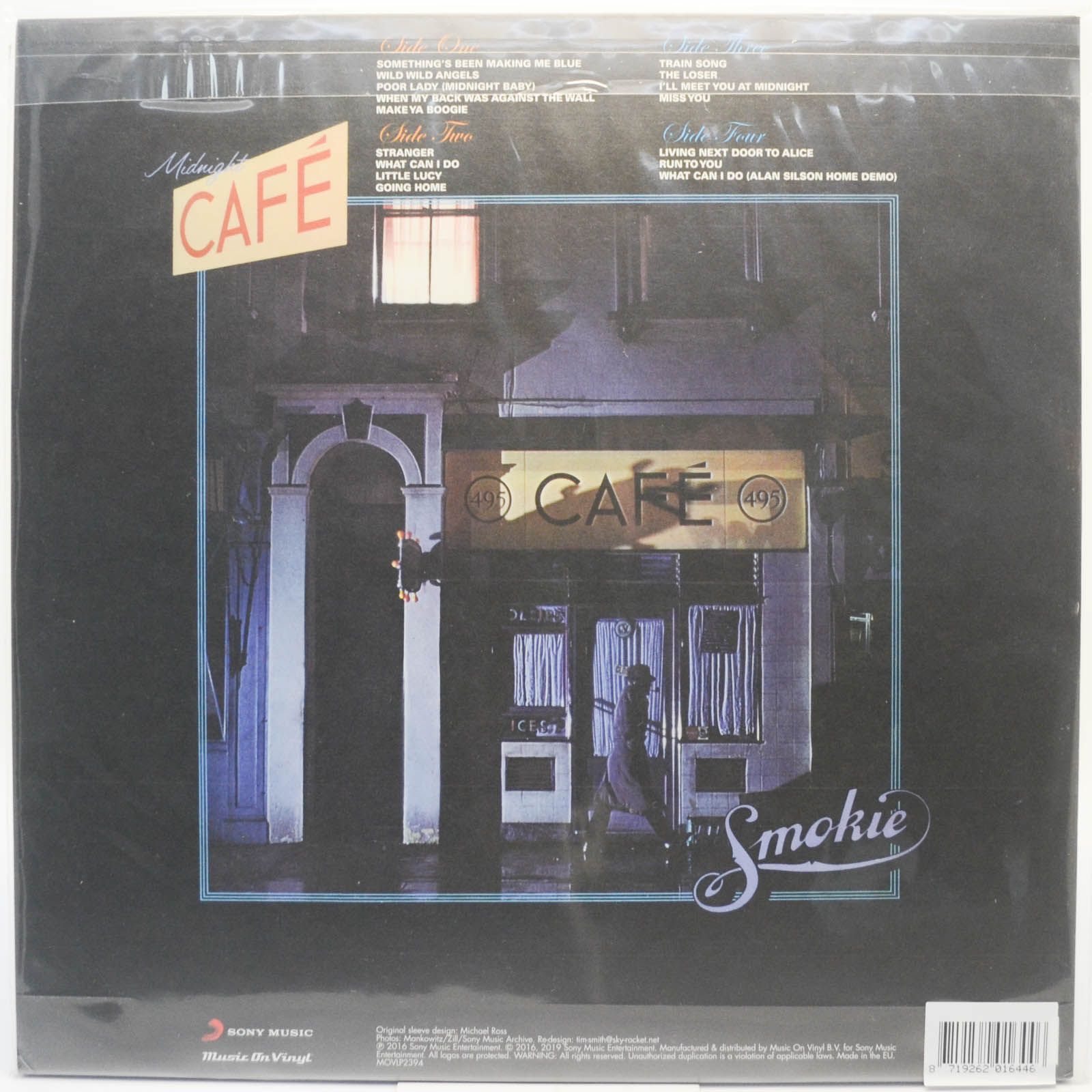 Smokie — Midnight Café (2LP), 1976