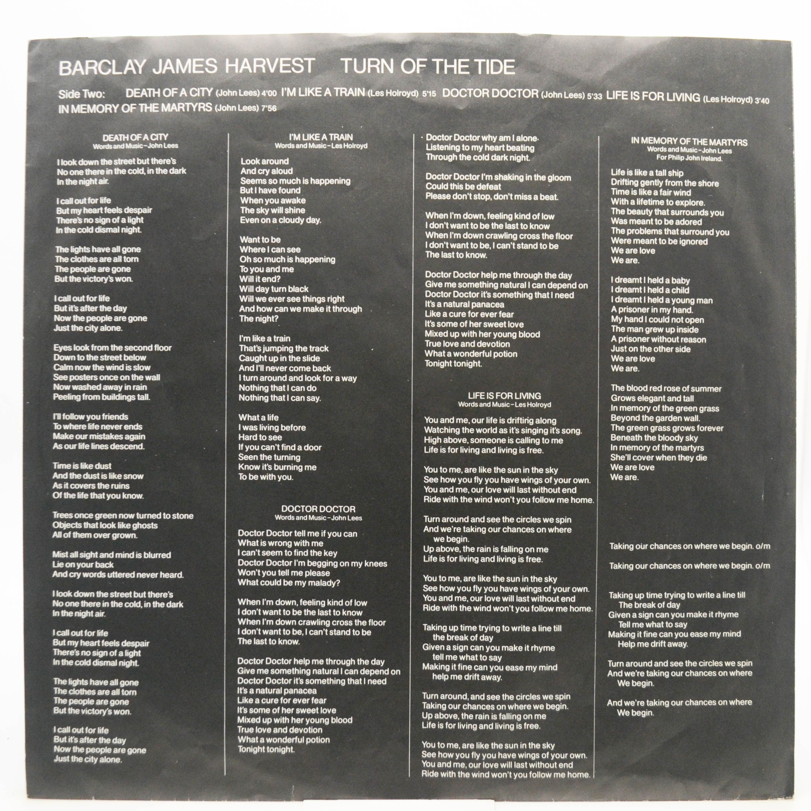 Barclay James Harvest — Turn Of The Tide, 1981