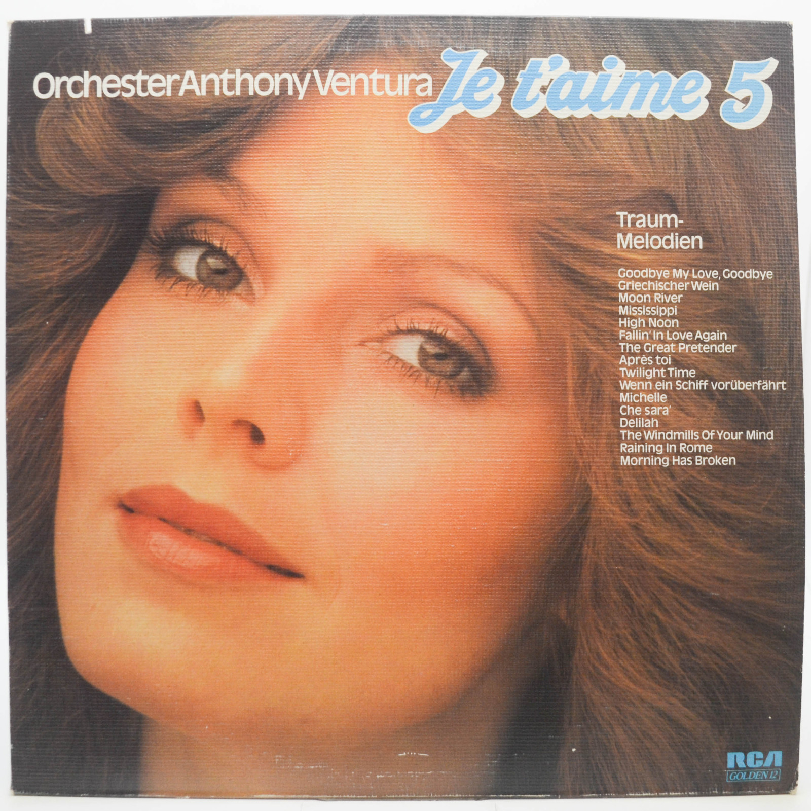Виниловая пластинка Orchester Anthony Ventura — Je T'aime 5, 1977