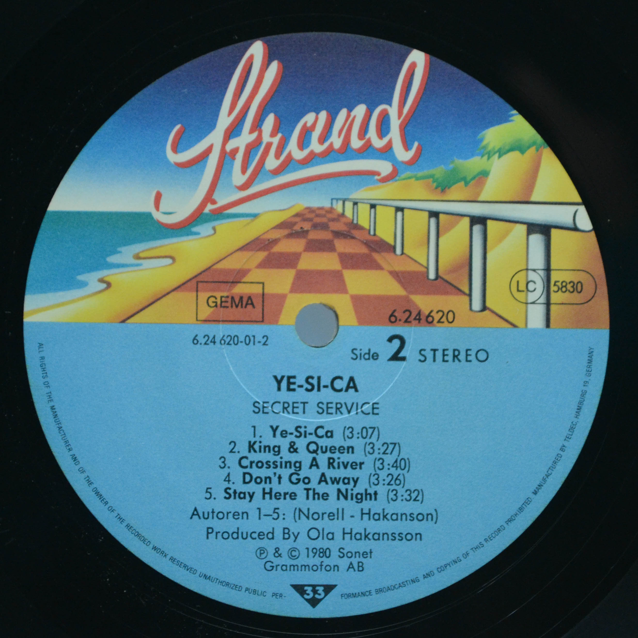 Secret Service — Ye-Si-Ca, 1981