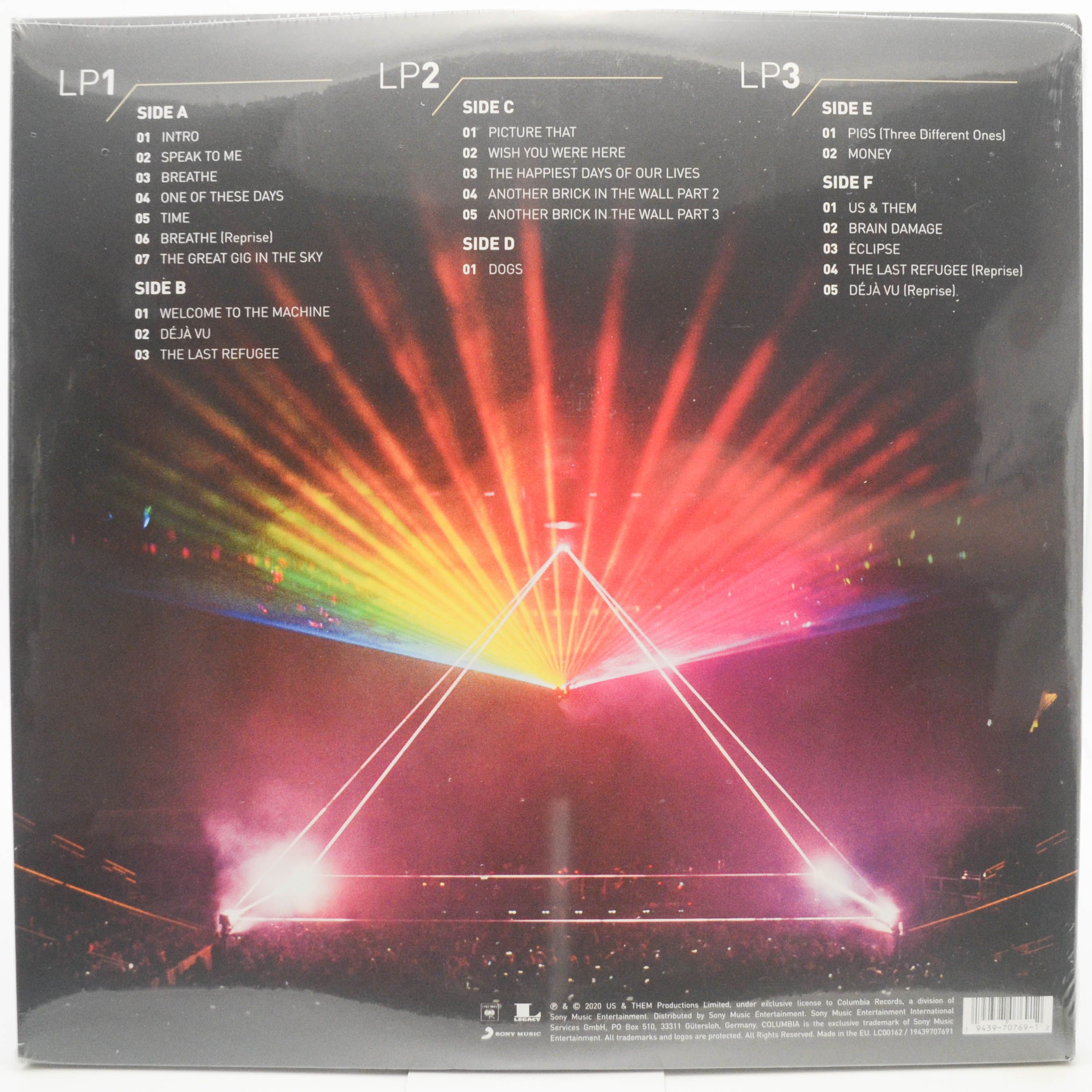 Roger Waters — Us + Them (3LP), 2020