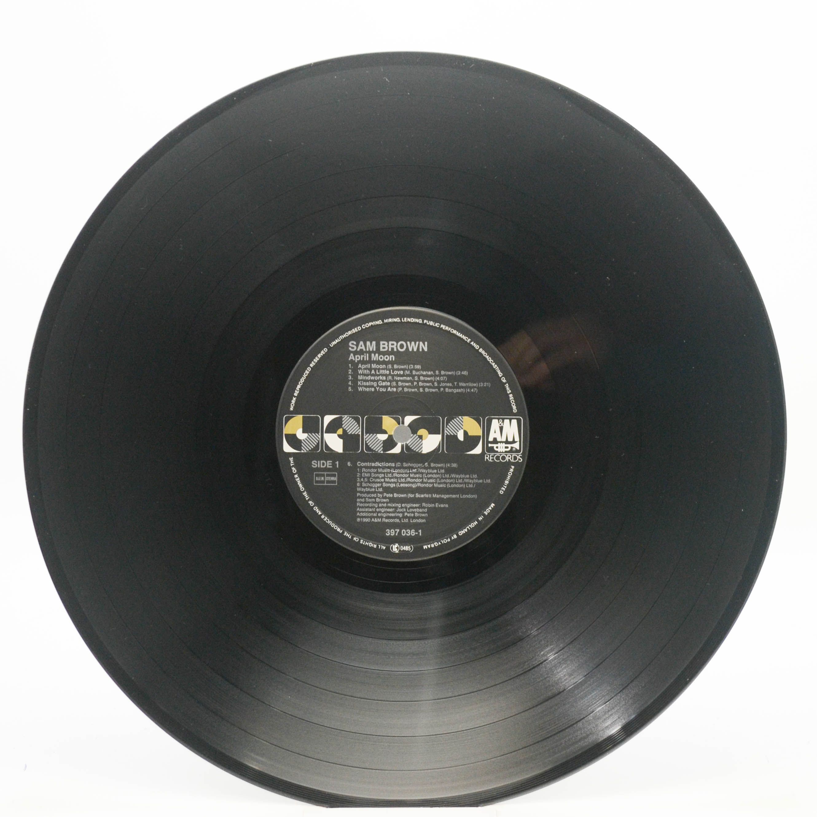 Sam Brown — April Moon, 1990