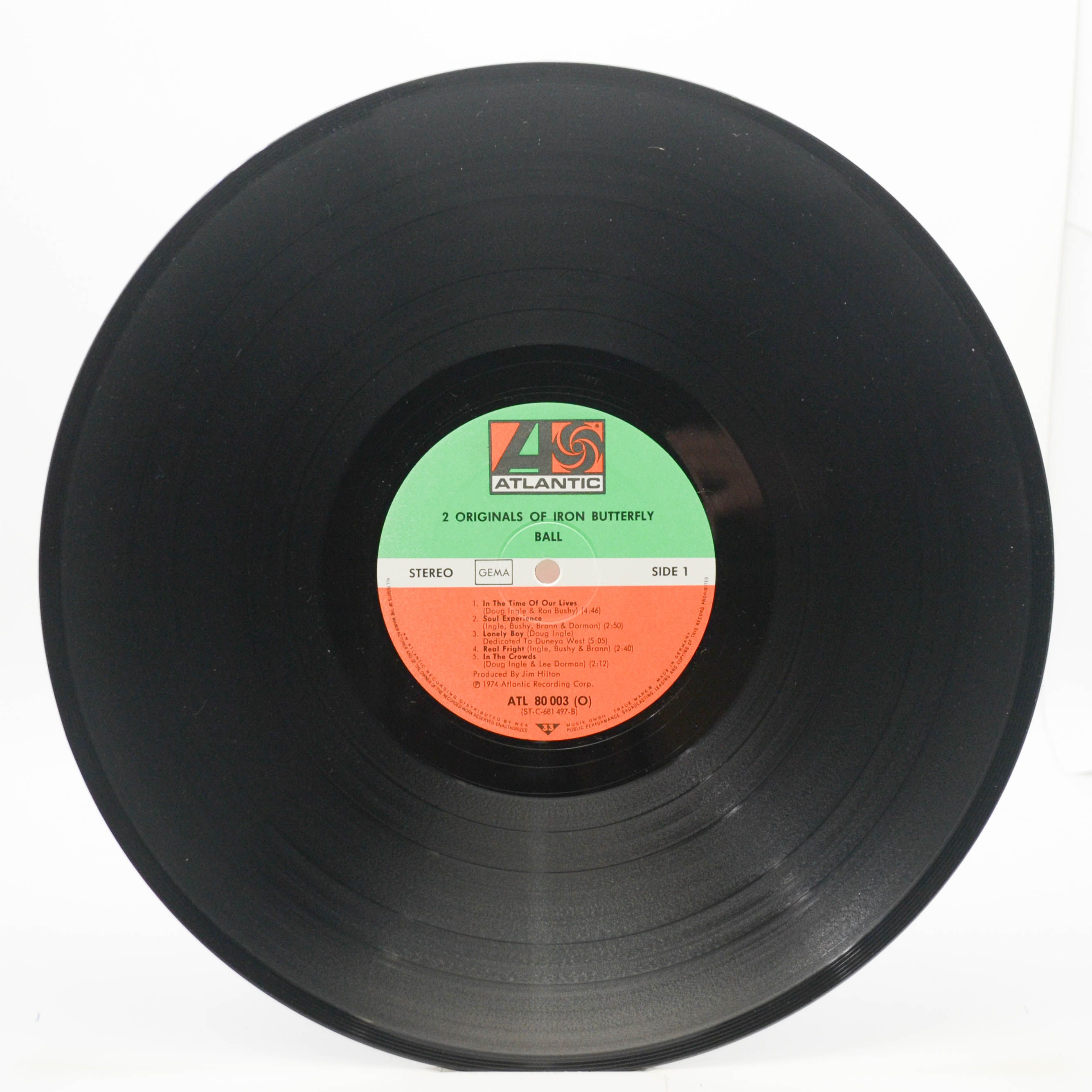 Iron Butterfly — 2 Originals Of Iron Butterfly (2LP), 1974