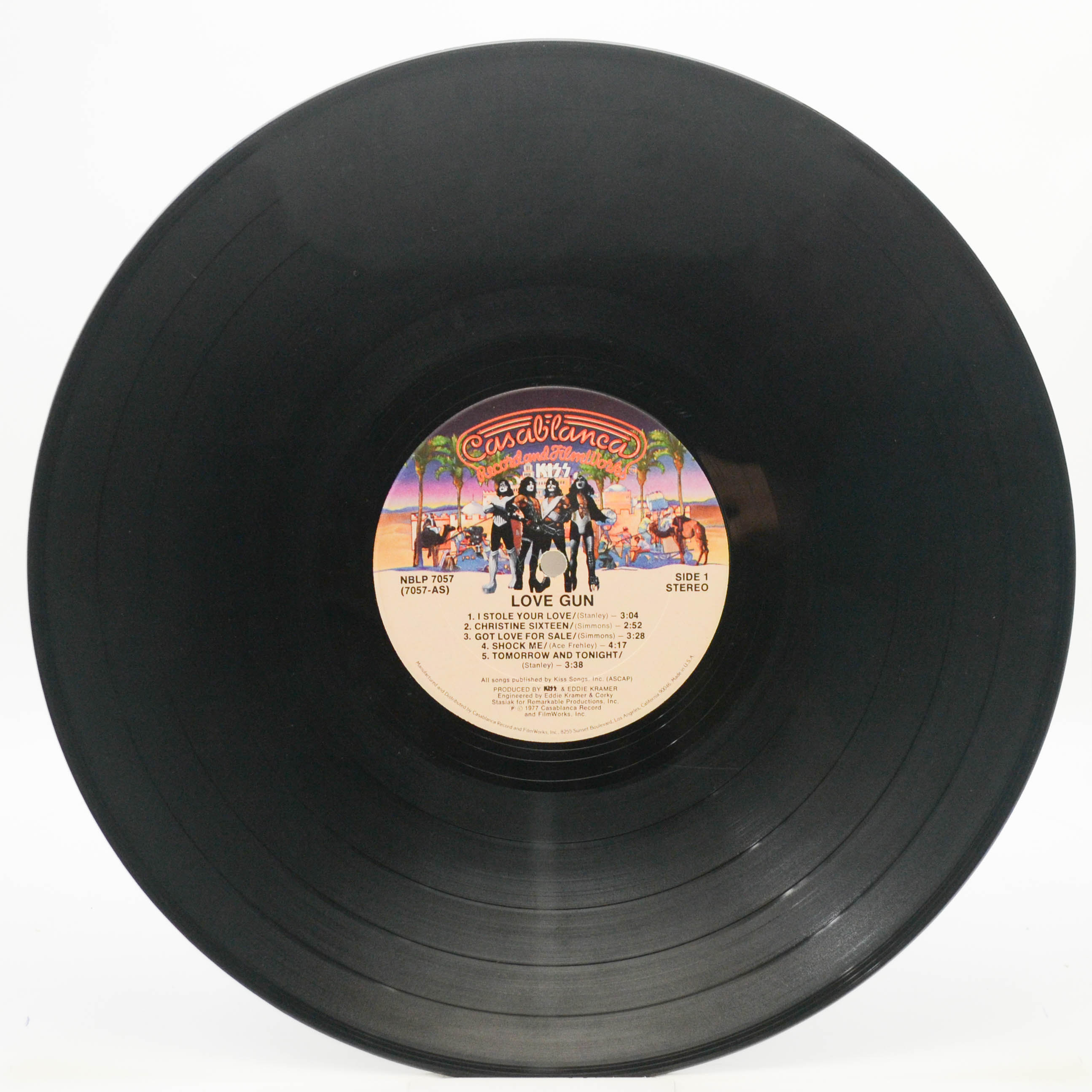 Kiss — Love Gun (1-st, USA), 1977