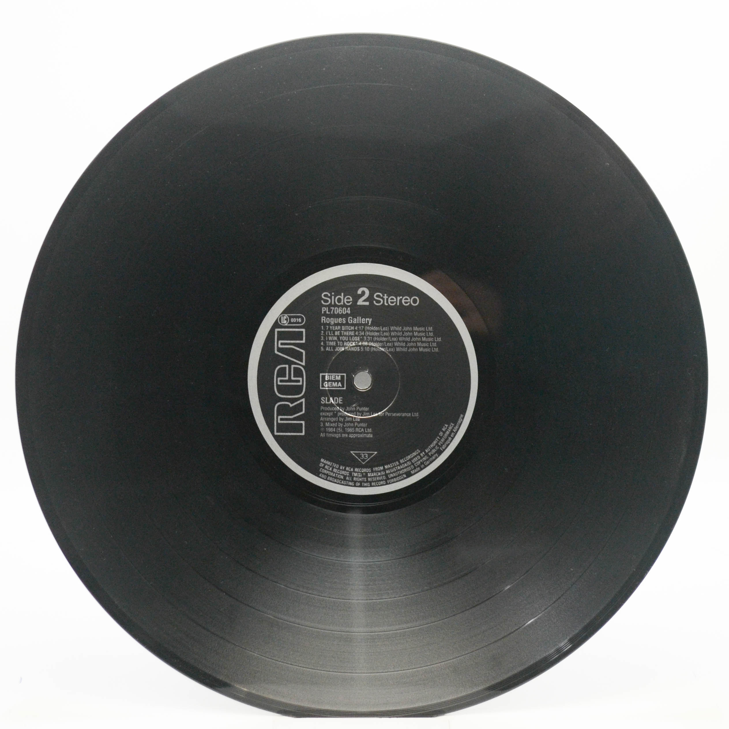 Slade — Rogues Gallery, 1985