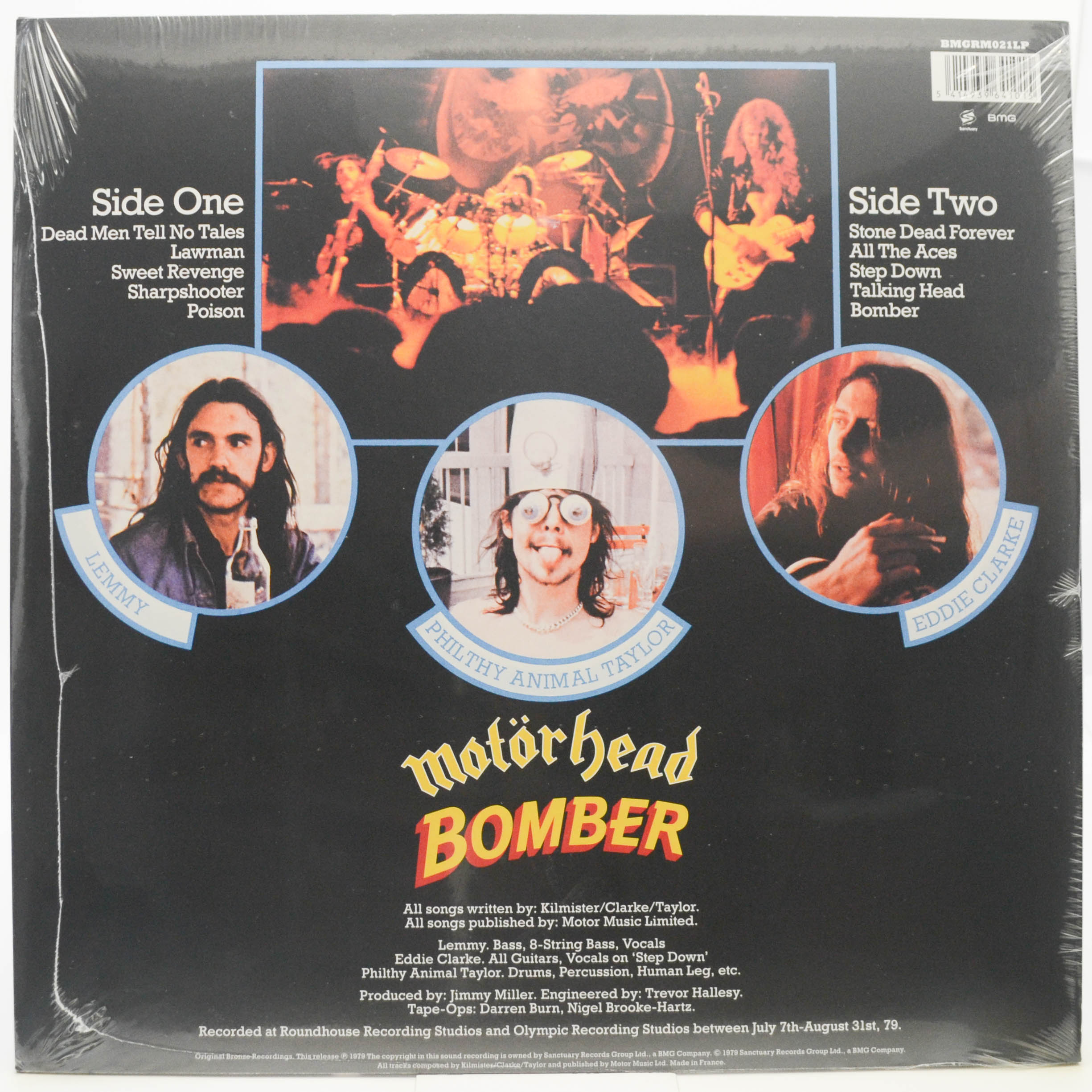 Виниловая пластинка Motörhead — Bomber, 1979