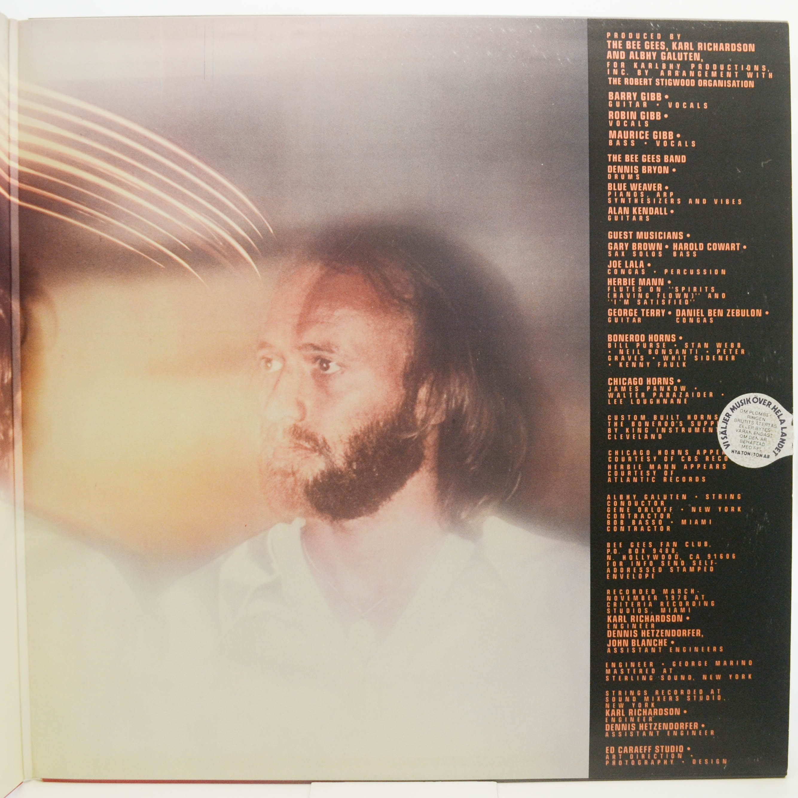 Bee Gees — Spirits Having Flown, 1979