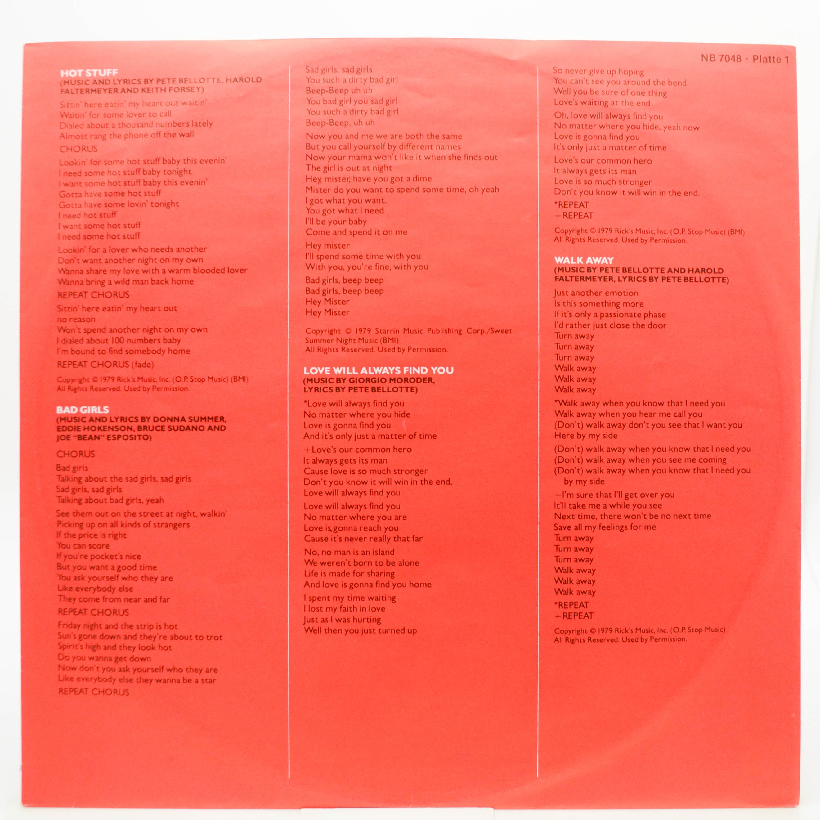 Donna Summer — Bad Girls (2LP), 1979