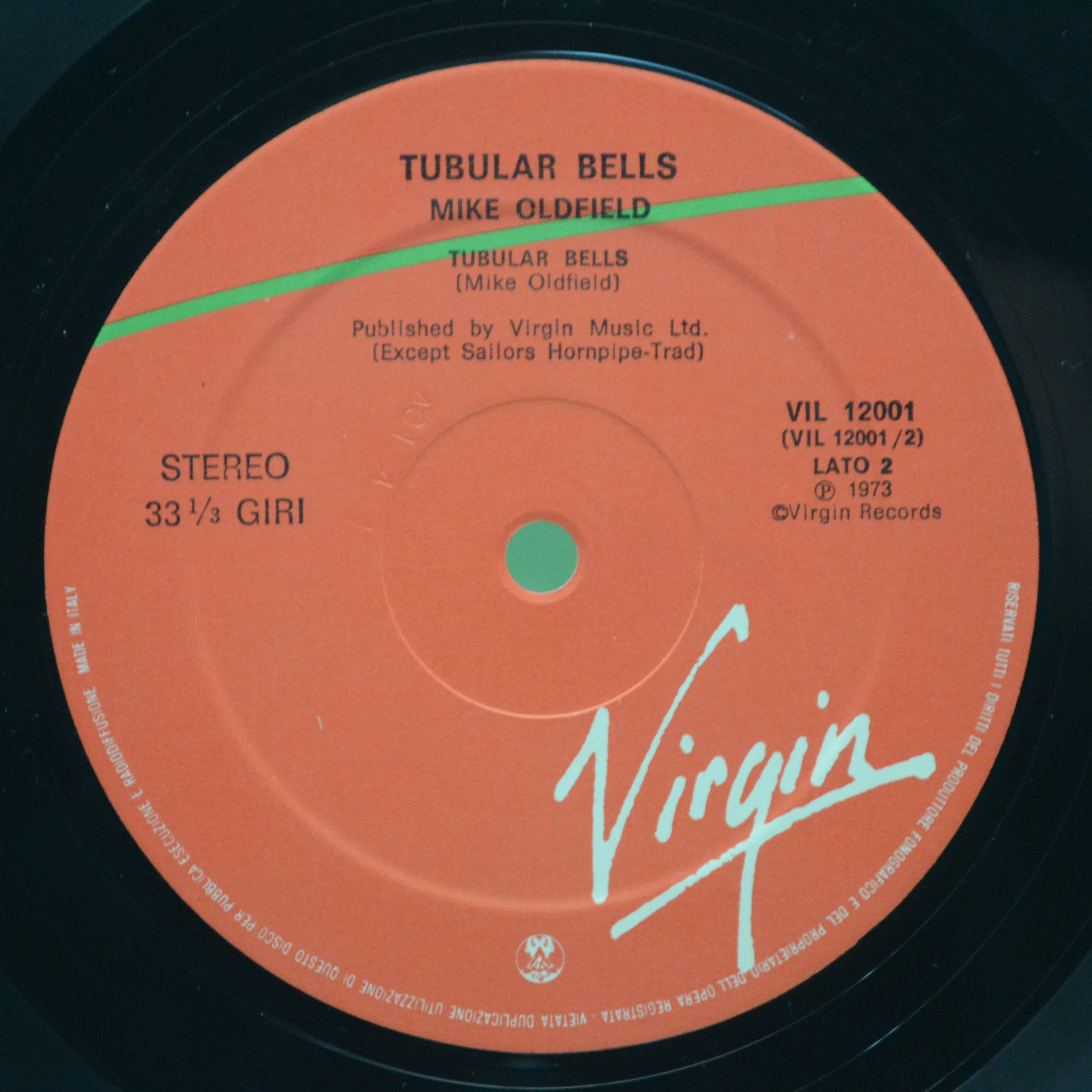Mike Oldfield — Tubular Bells, 1973