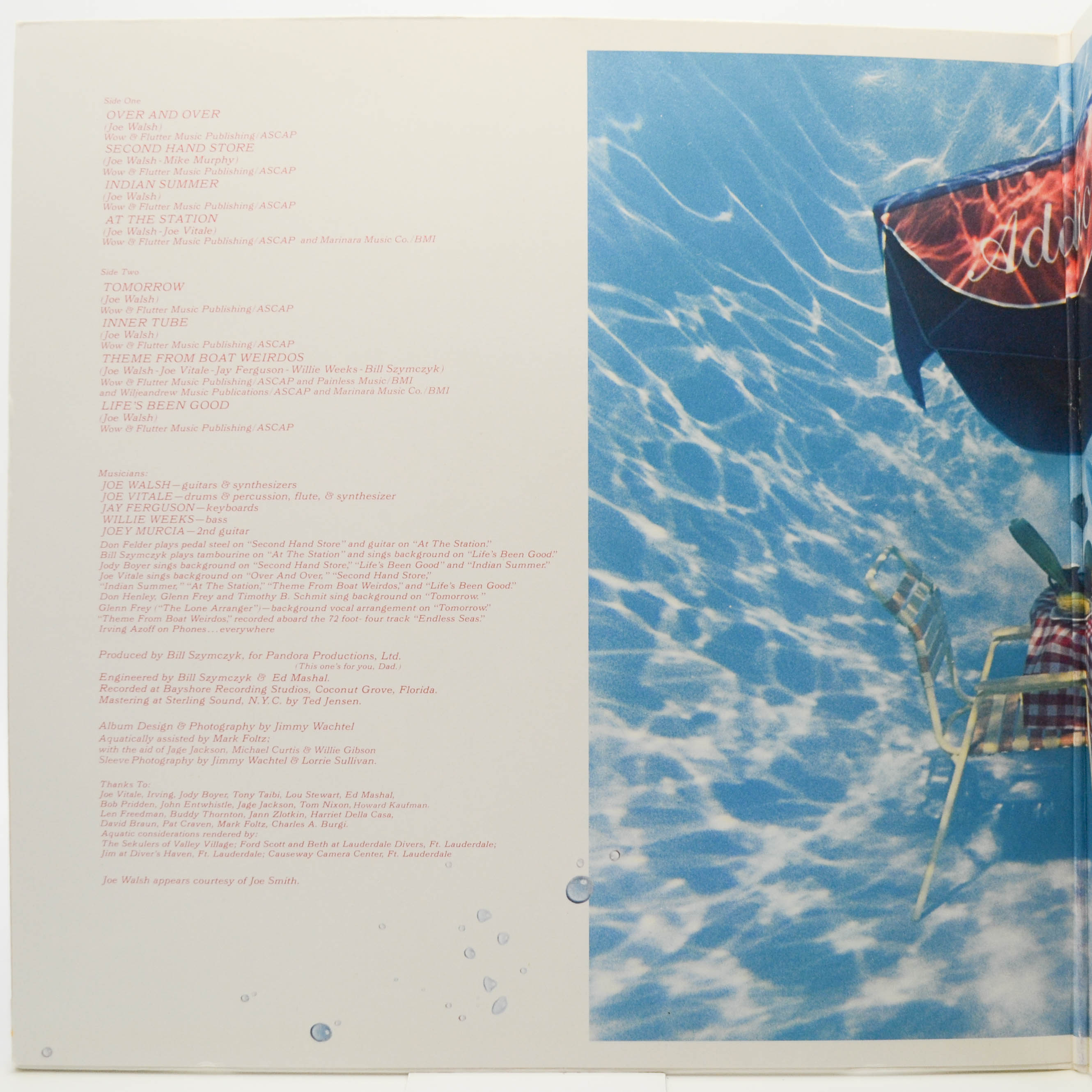 Joe Walsh — "But Seriously, Folks...", 1978