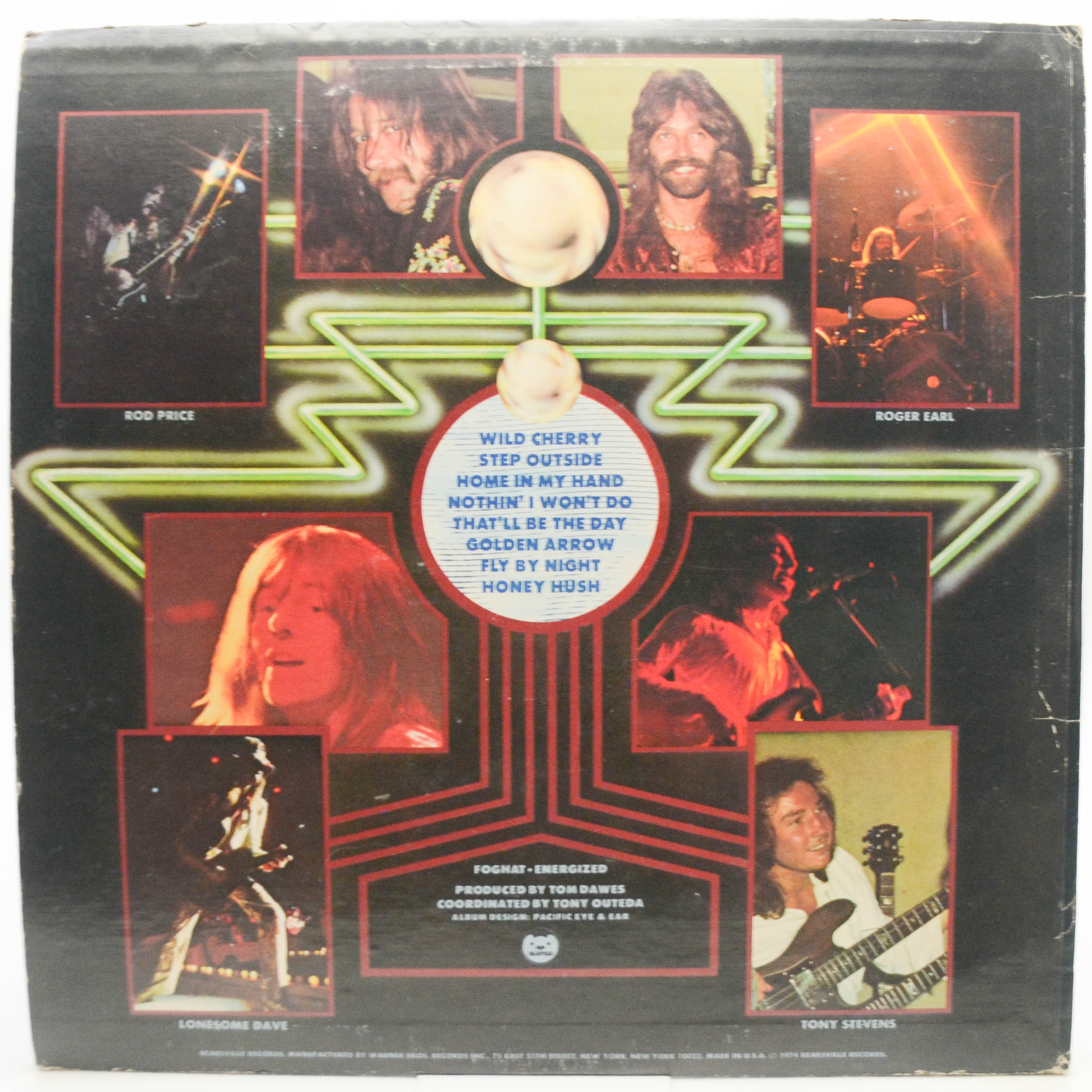 Foghat — Energized (USA), 1974